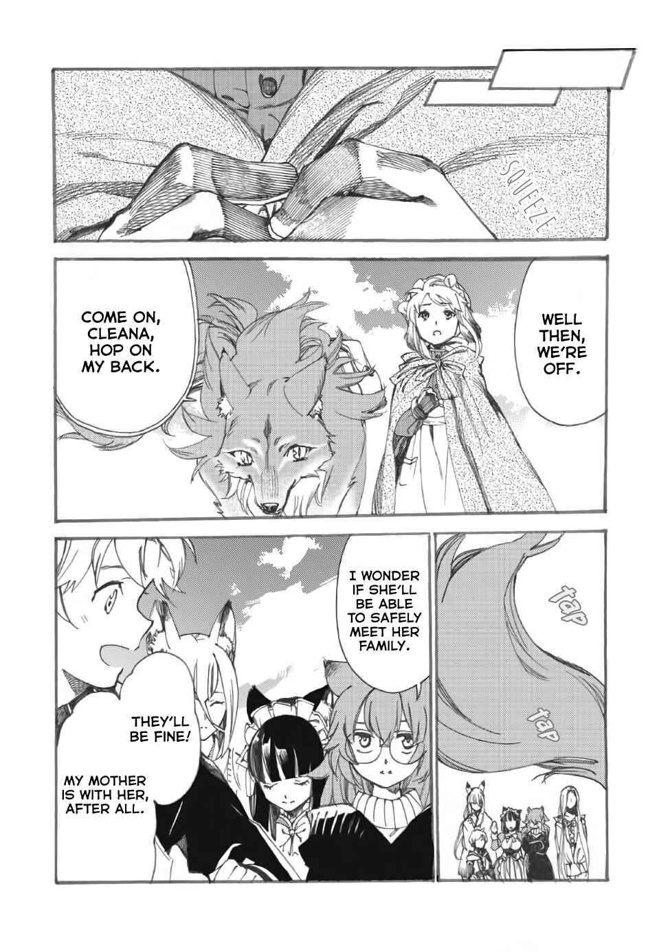 Page 31 Chapter 15 Fenrir Kaa-san to attaka Gohan@COMIC