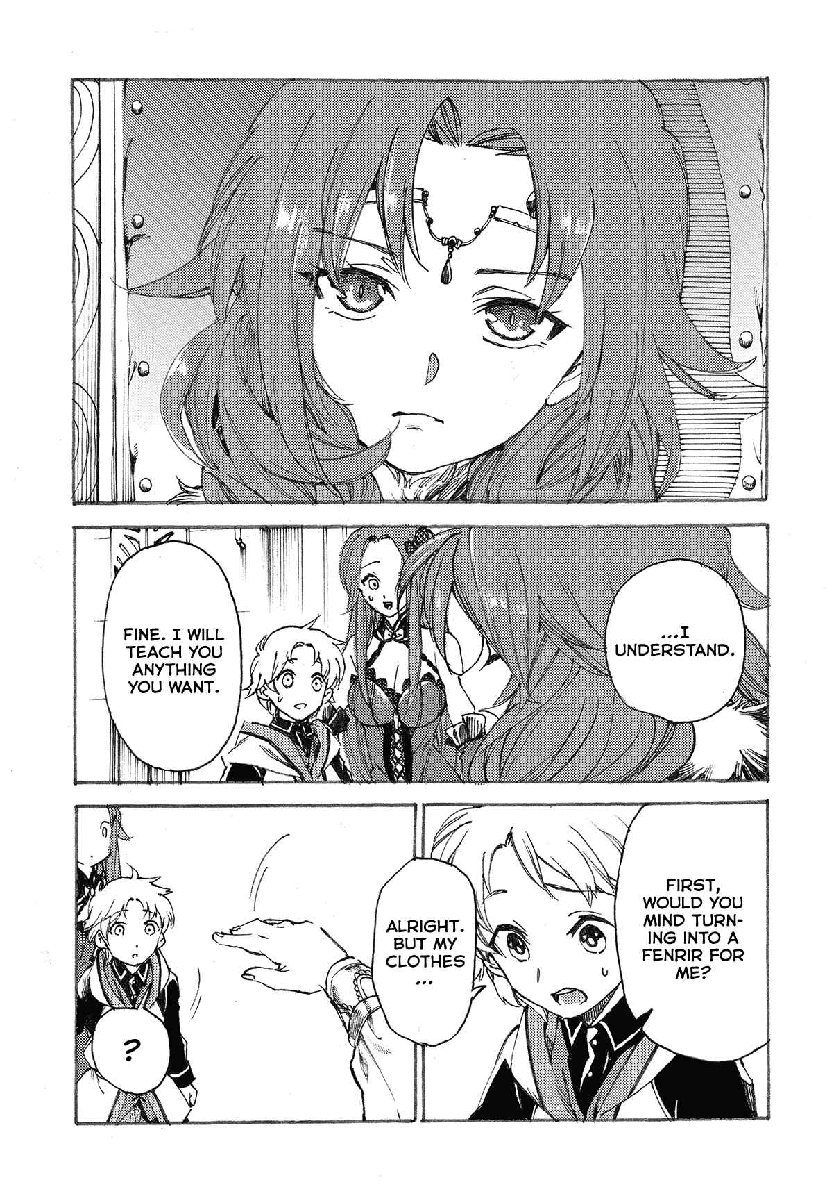 Page 10 Chapter 10 Fenrir Kaa-san to attaka Gohan@COMIC