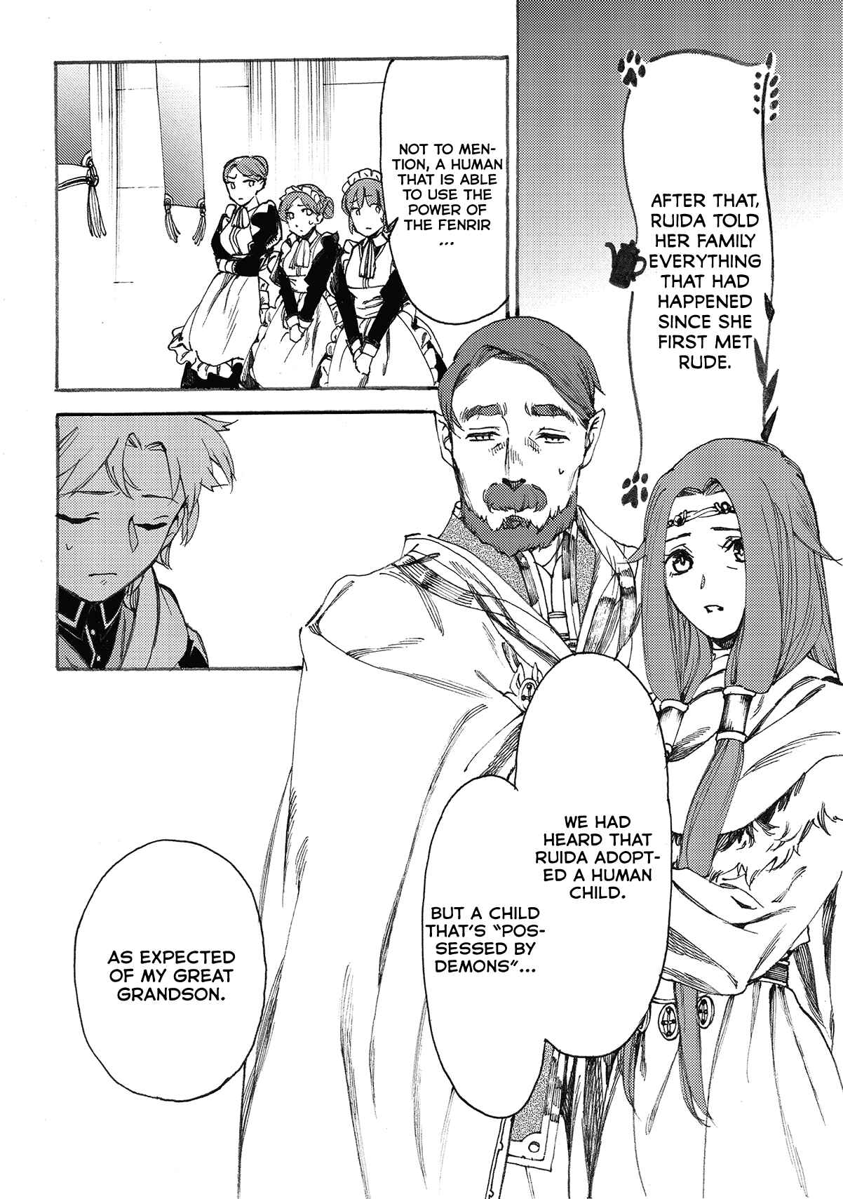 Page 7 Chapter 10 Fenrir Kaa-san to attaka Gohan@COMIC