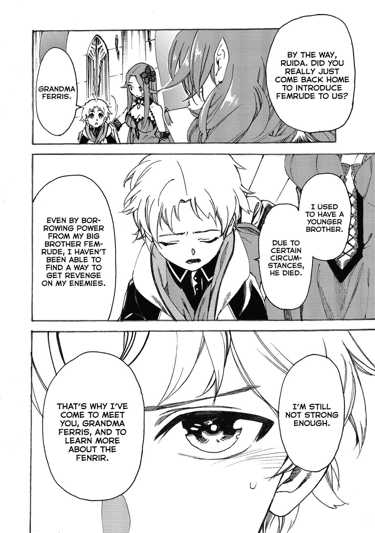 Page 9 Chapter 10 Fenrir Kaa-san to attaka Gohan@COMIC