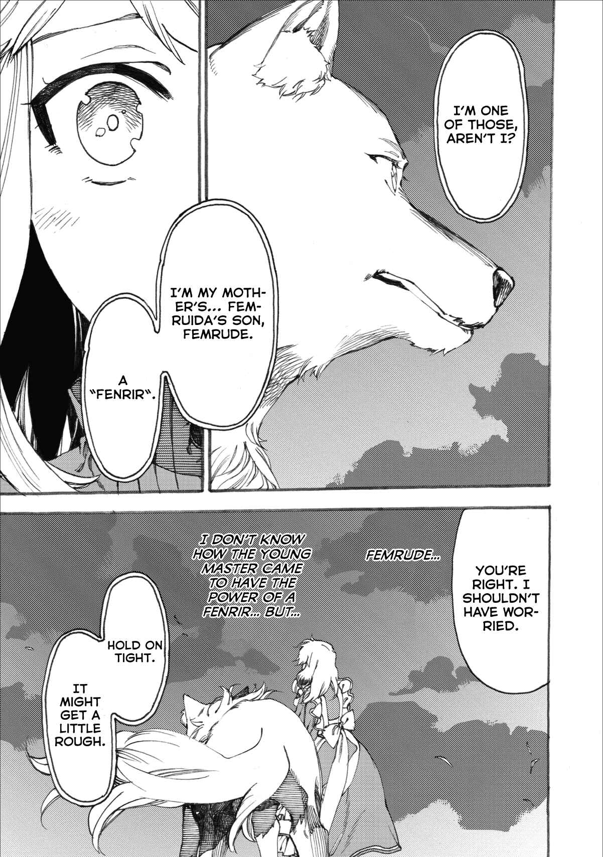Page 12 Chapter 8.1 Fenrir Kaa-san to attaka Gohan@COMIC