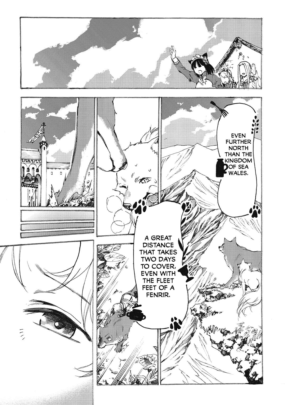 Page 10 Chapter 9 Fenrir Kaa-san to attaka Gohan@COMIC
