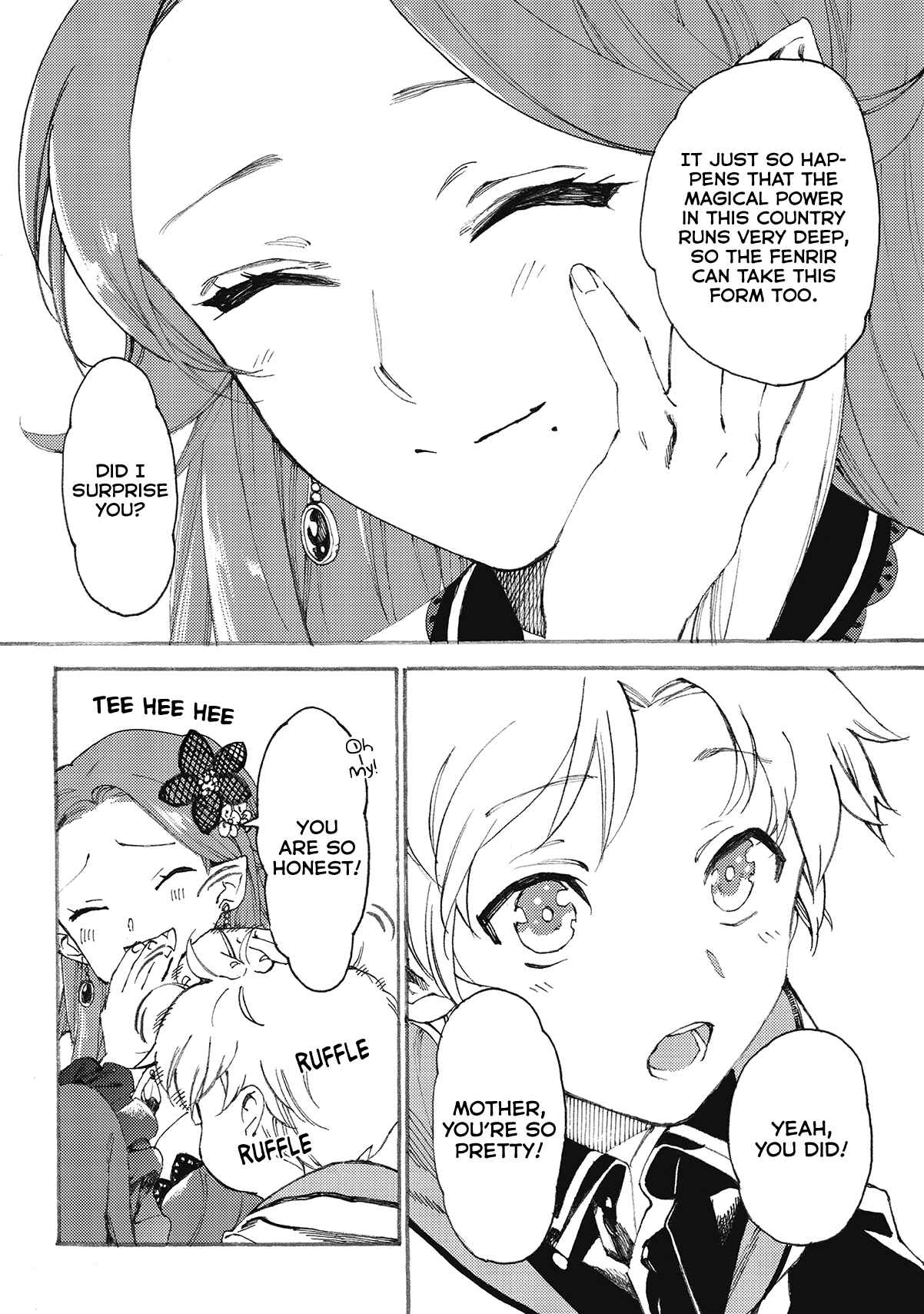 Page 13 Chapter 9 Fenrir Kaa-san to attaka Gohan@COMIC