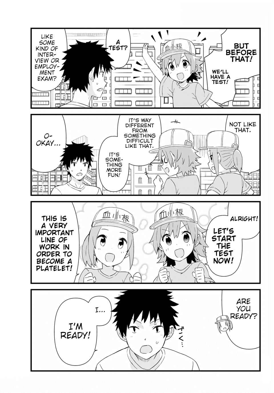 Page 5 Chapter 7 Hataraku Kesshouban-chan