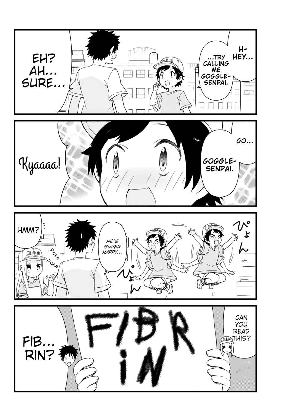 Page 8 Chapter 7 Hataraku Kesshouban-chan