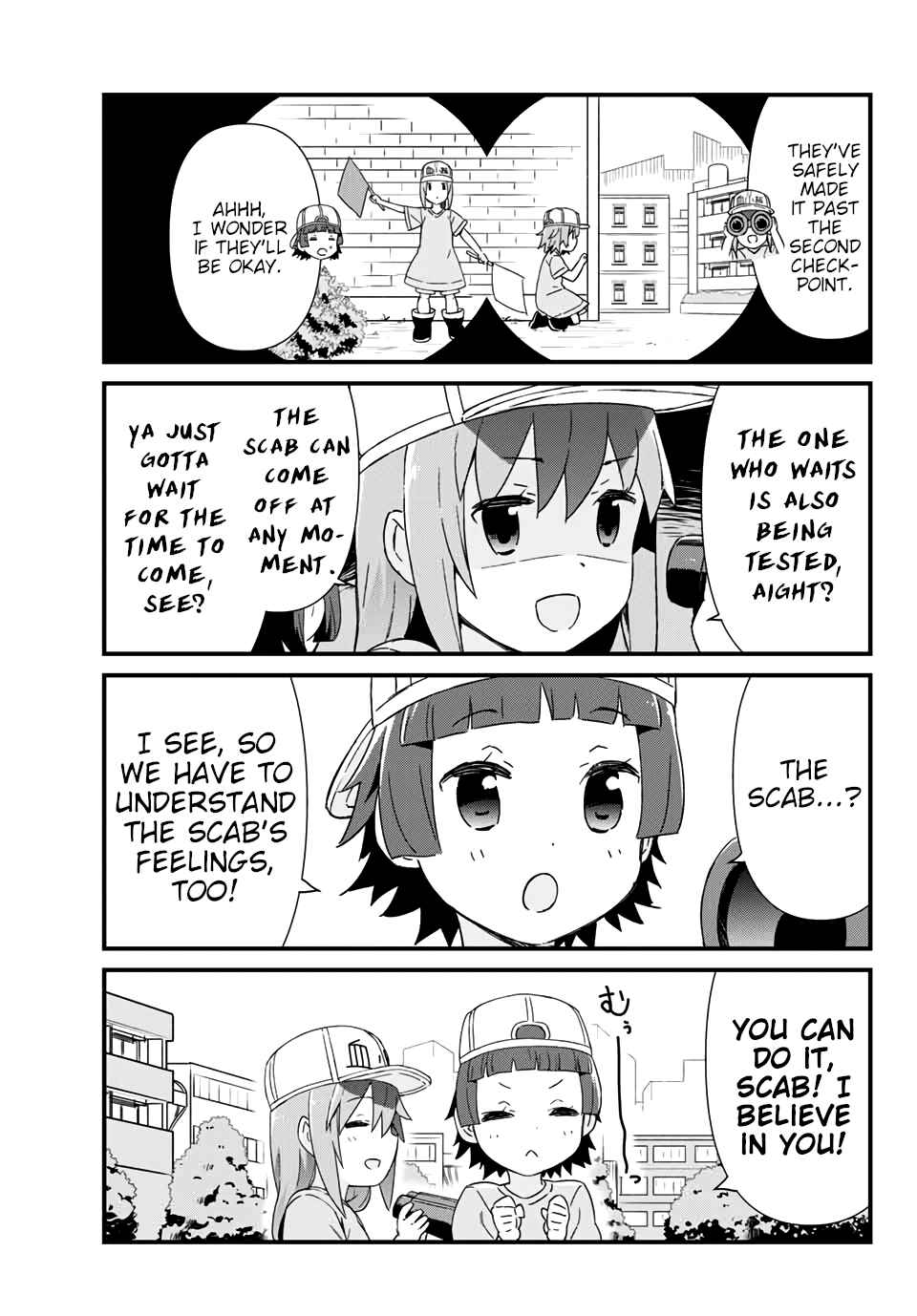 Page 19 Chapter 6 Hataraku Kesshouban-chan