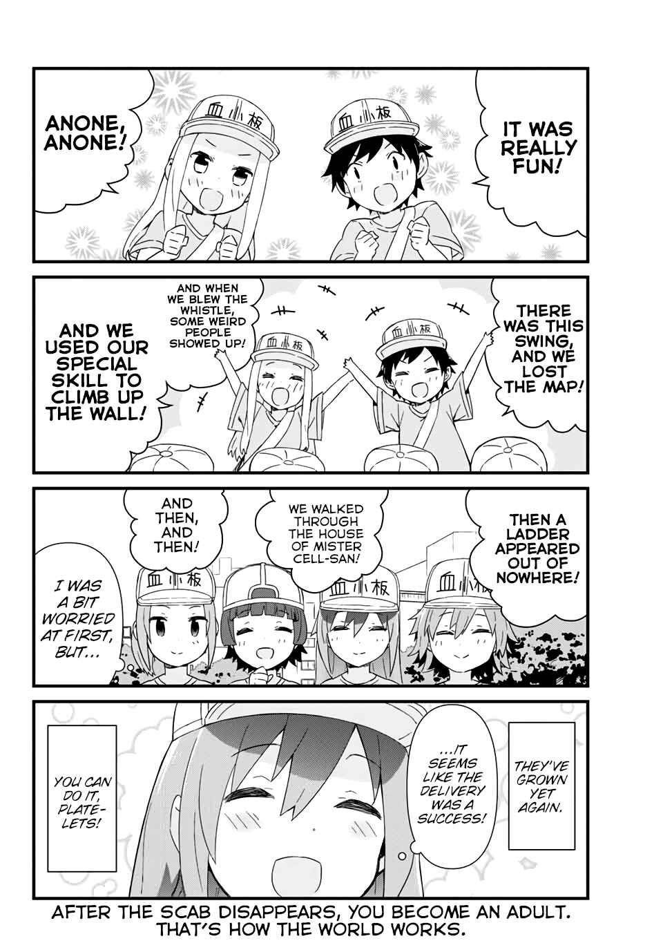 Page 22 Chapter 6 Hataraku Kesshouban-chan