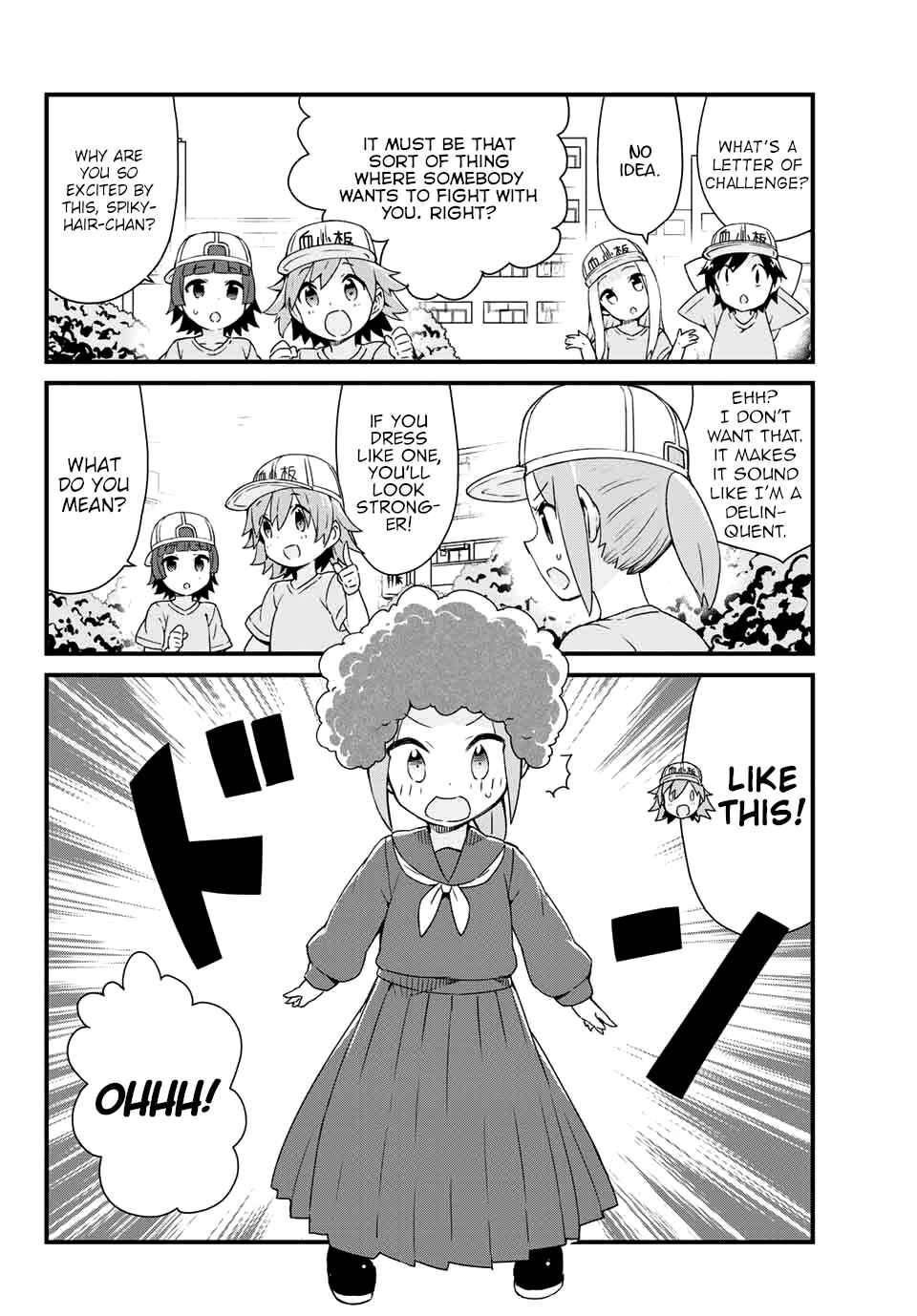 Page 2 Chapter 5 Hataraku Kesshouban-chan