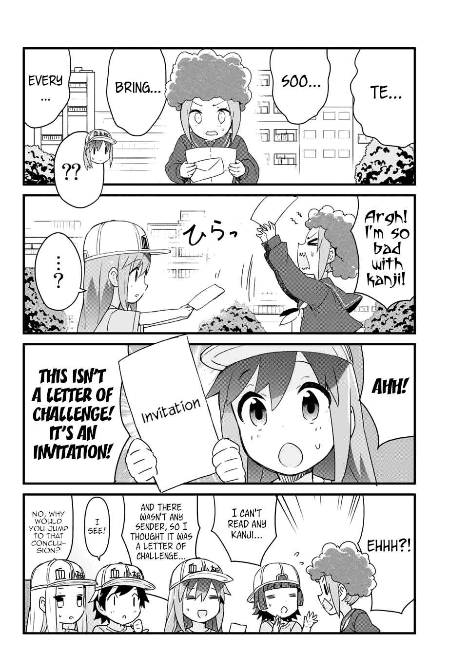 Page 6 Chapter 5 Hataraku Kesshouban-chan