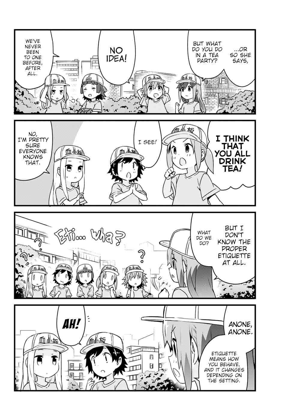 Page 8 Chapter 5 Hataraku Kesshouban-chan
