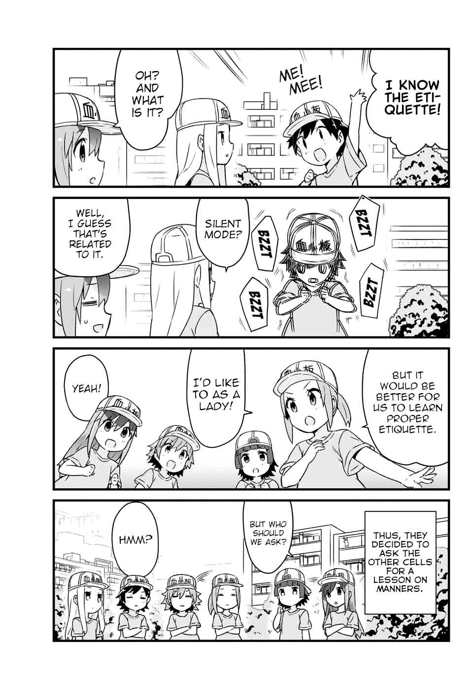 Page 9 Chapter 5 Hataraku Kesshouban-chan