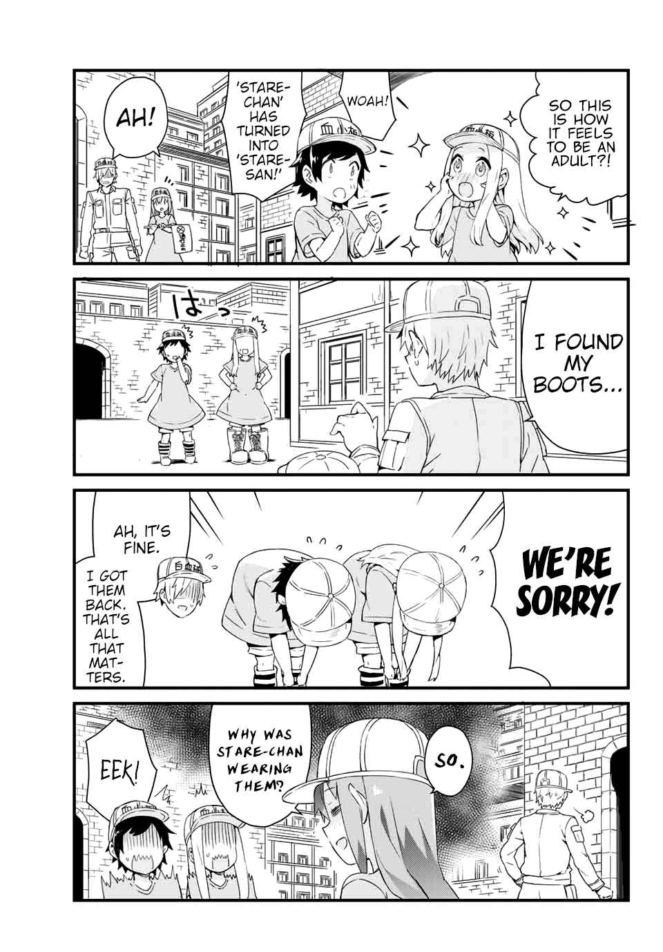 Page 11 Chapter 2 Hataraku Kesshouban-chan