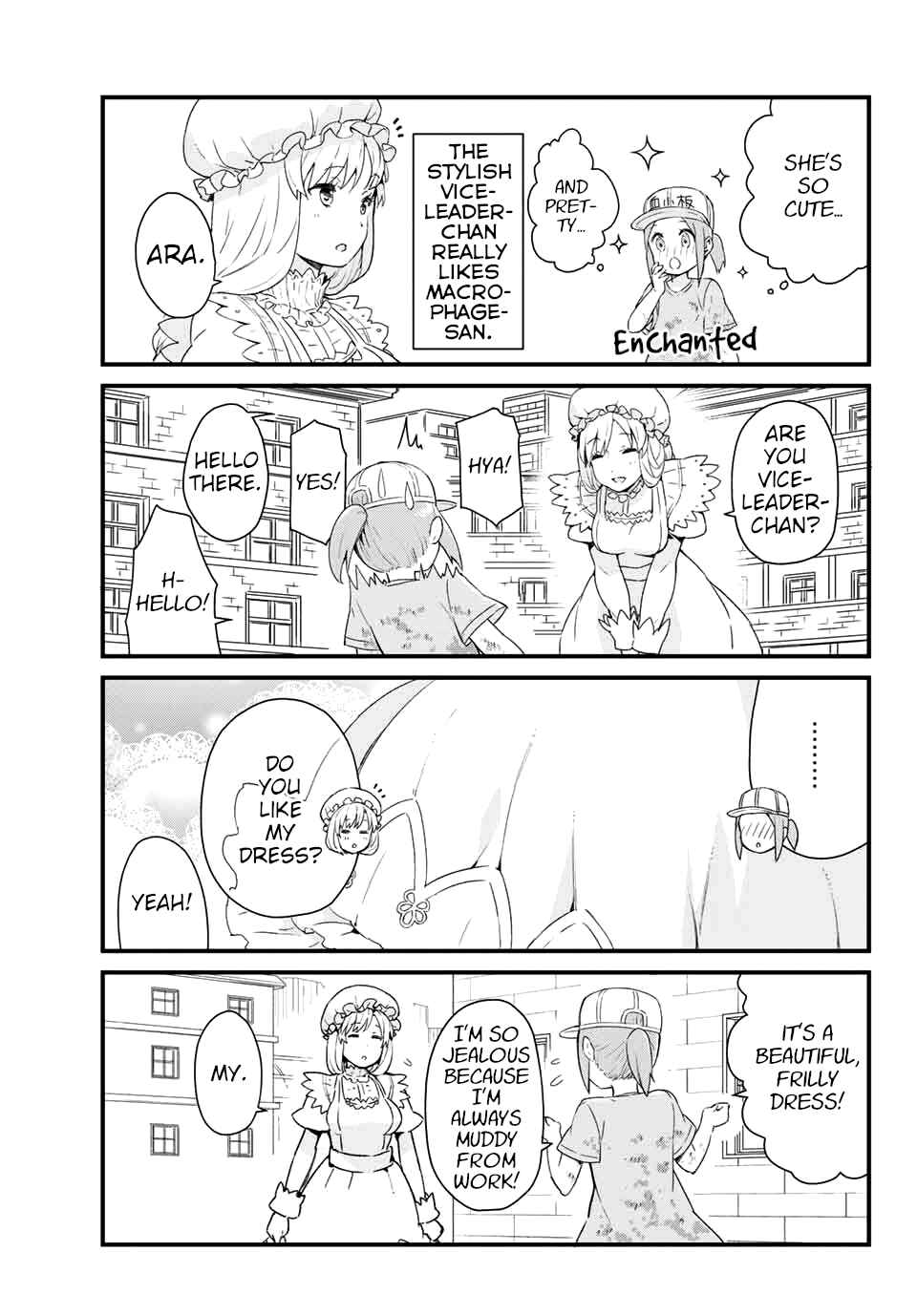 Page 15 Chapter 2 Hataraku Kesshouban-chan