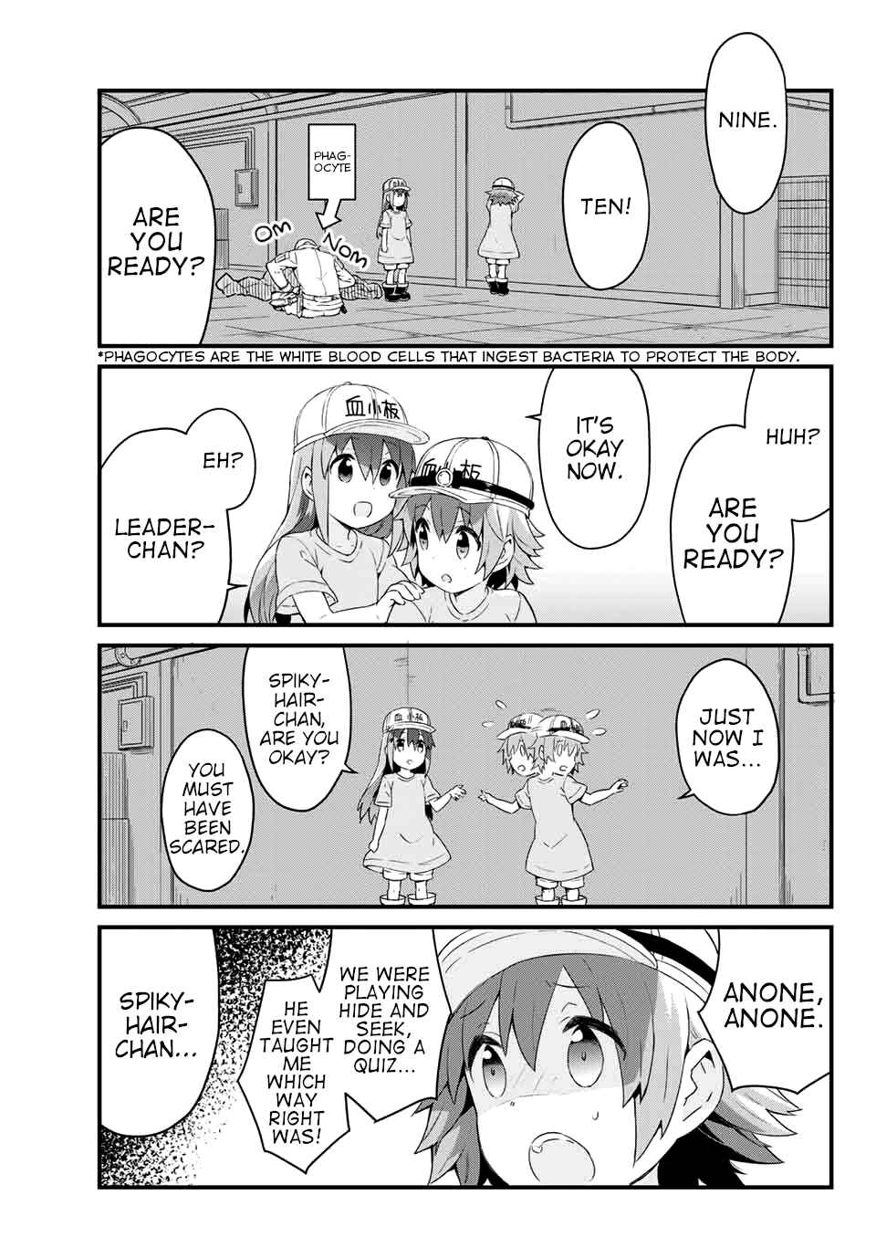 Page 15 Chapter 3 Hataraku Kesshouban-chan