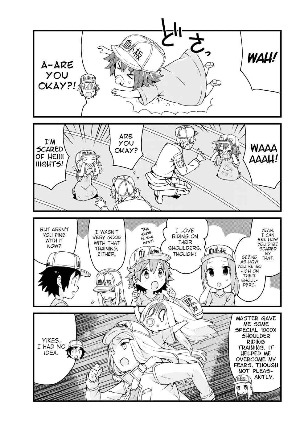 Page 11 Chapter 4 Hataraku Kesshouban-chan