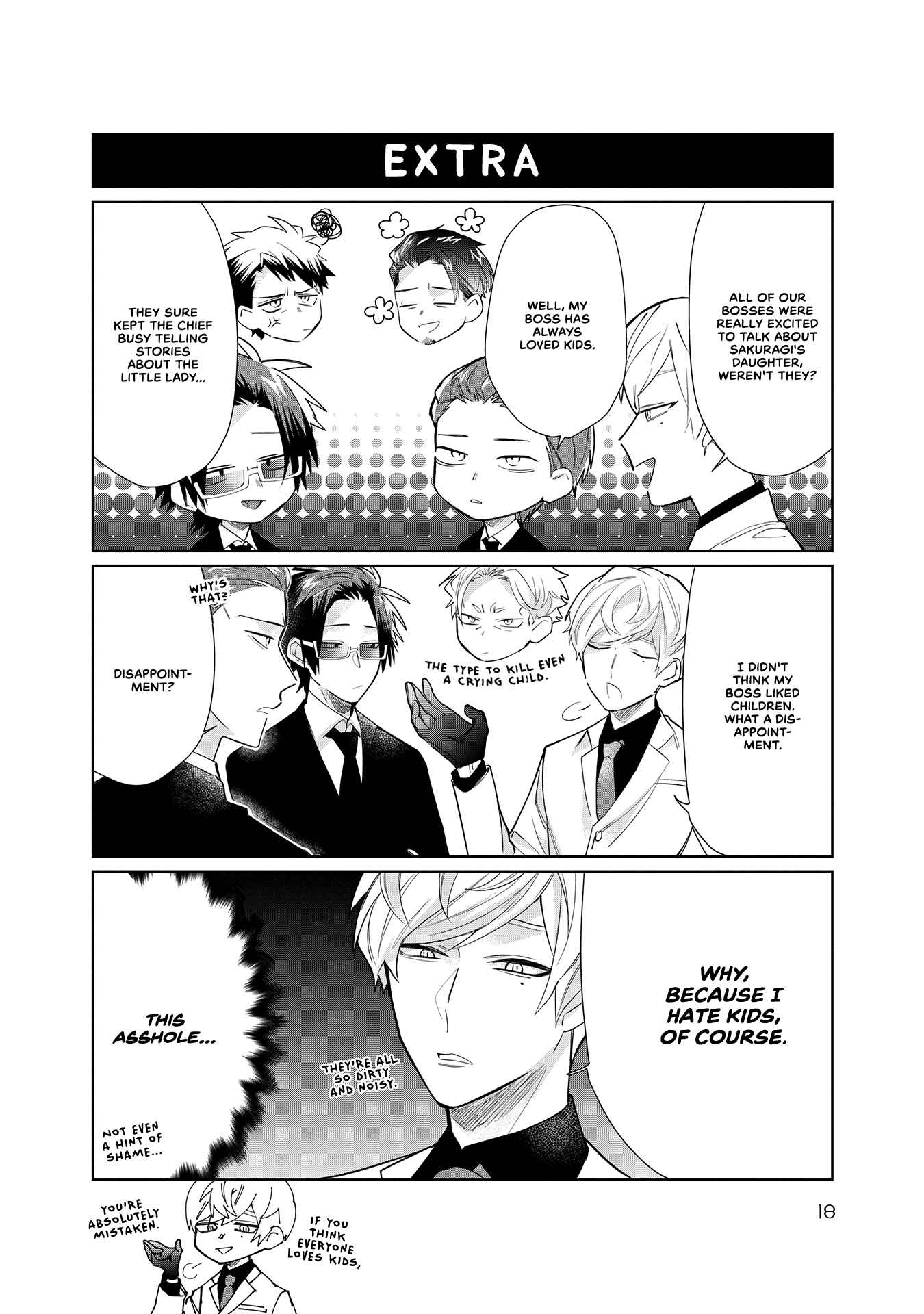 Page 18 Chapter 40 Kumichou Musume to Sewa-gakari
