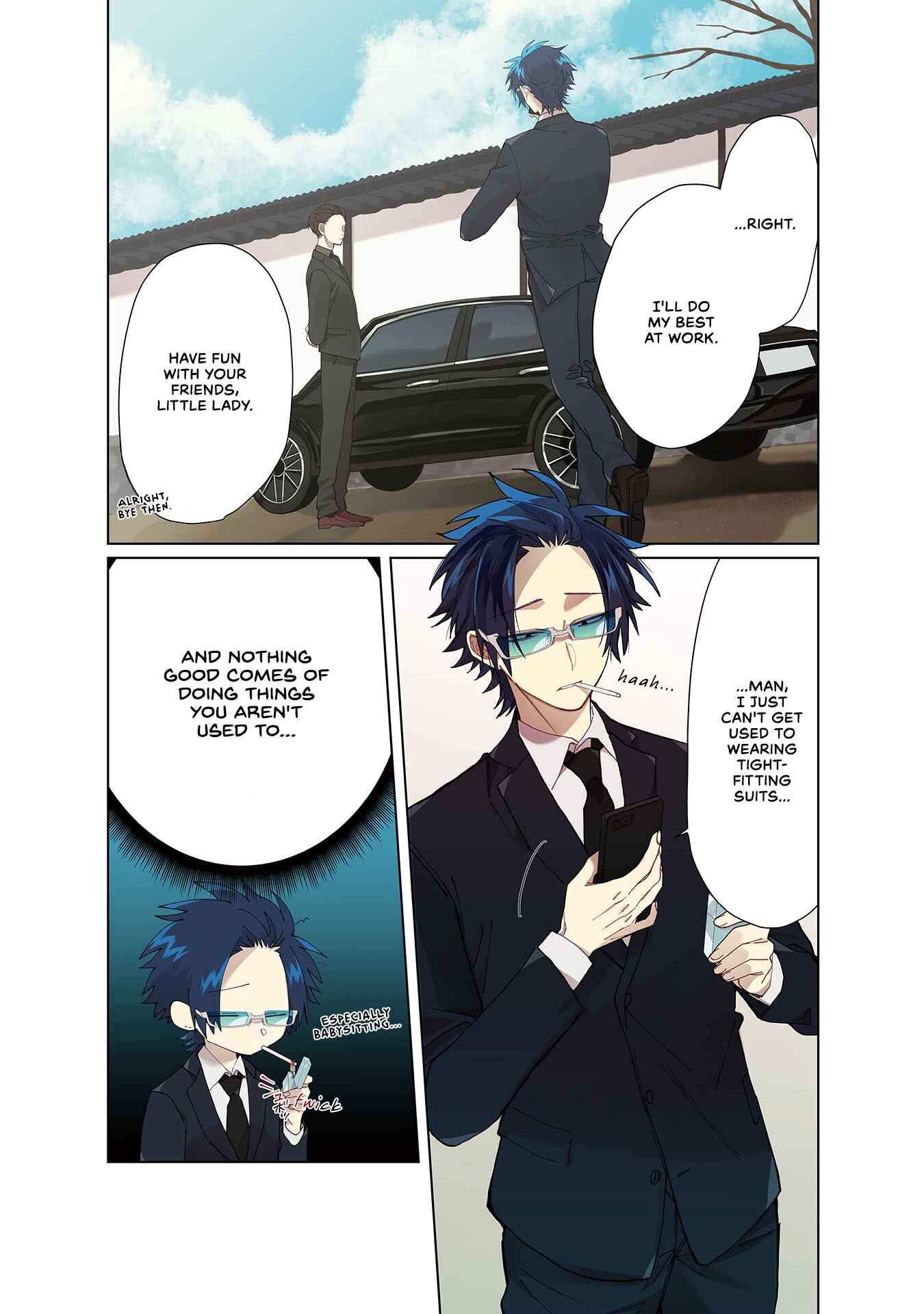 Page 3 Chapter 40 Kumichou Musume to Sewa-gakari