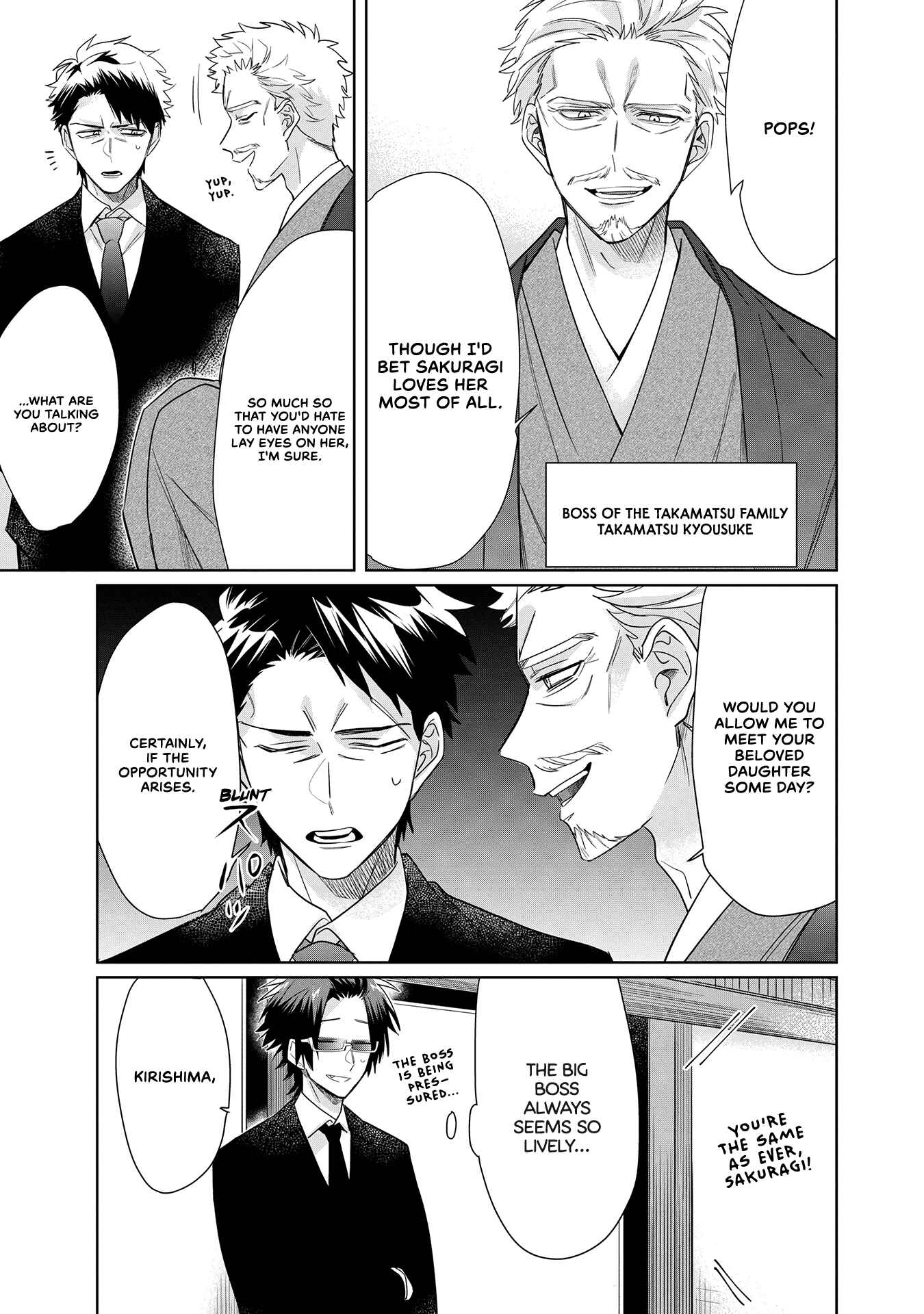 Page 9 Chapter 40 Kumichou Musume to Sewa-gakari