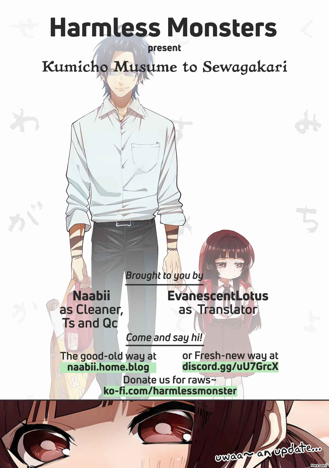 Page 6 Chapter 0 Kumichou Musume to Sewa-gakari