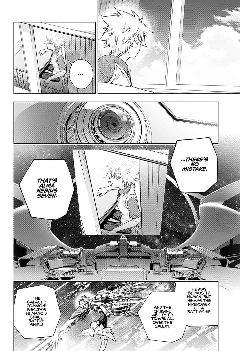 Page 19 Chapter 0 Space Battleship Silver Seven