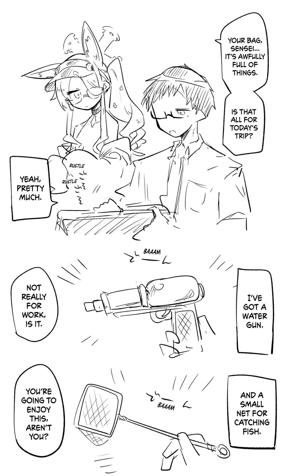 Page 1 Chapter 105 Blue Archive - nekkos Twitter/Pixiv Content (Doujinshi)