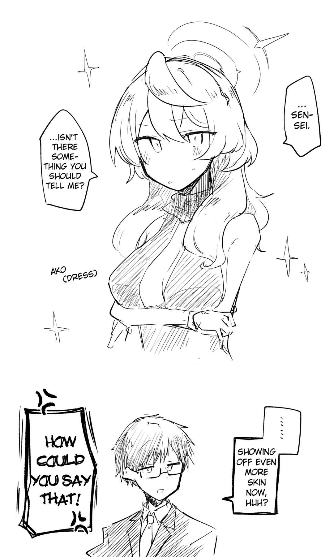 Page 1 Chapter 125 Blue Archive - nekkos Twitter/Pixiv Content (Doujinshi)