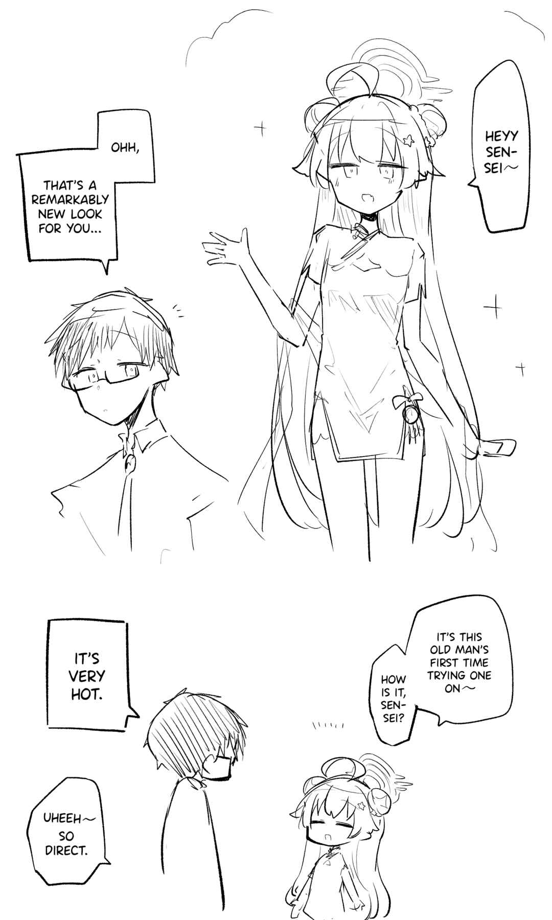 Page 1 Chapter 28 Blue Archive - nekkos Twitter/Pixiv Content (Doujinshi)
