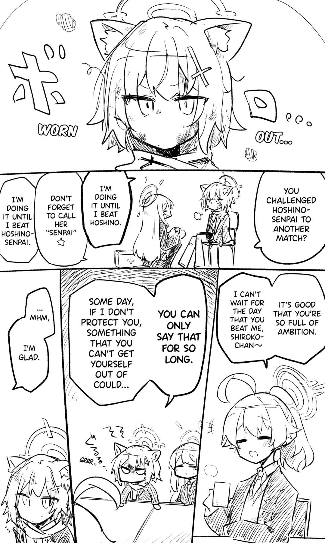 Page 1 Chapter 59 Blue Archive - nekkos Twitter/Pixiv Content (Doujinshi)