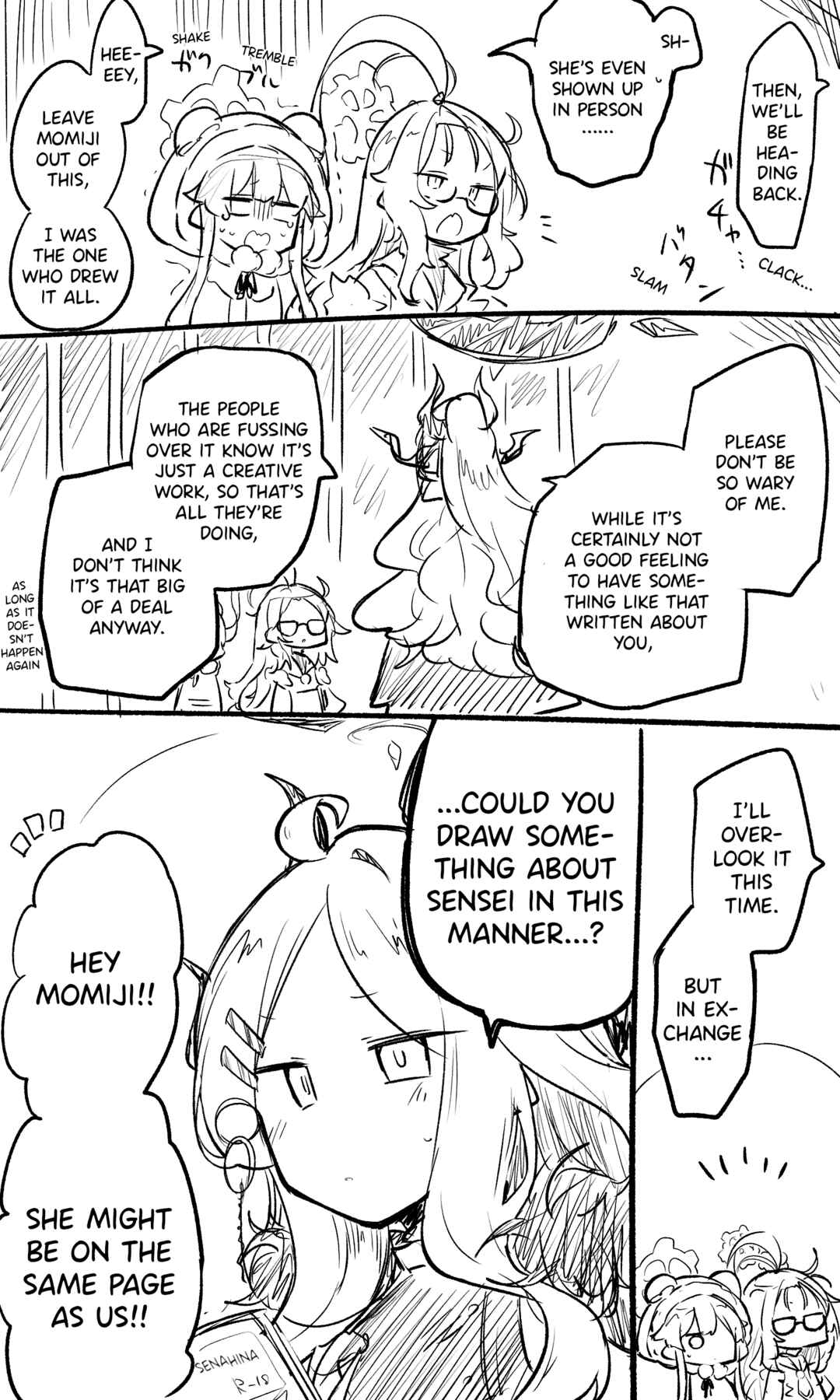 Page 3 Chapter 19 Blue Archive - nekkos Twitter/Pixiv Content (Doujinshi)