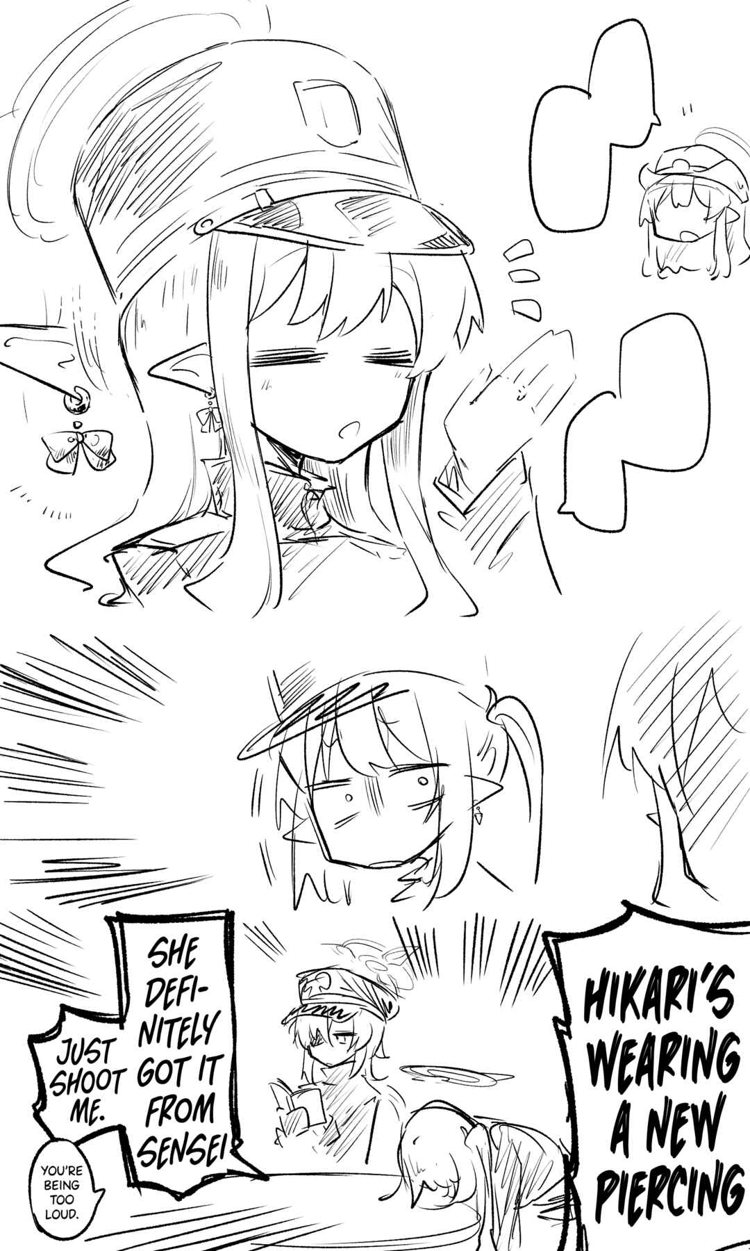 Page 1 Chapter 37 Blue Archive - nekkos Twitter/Pixiv Content (Doujinshi)