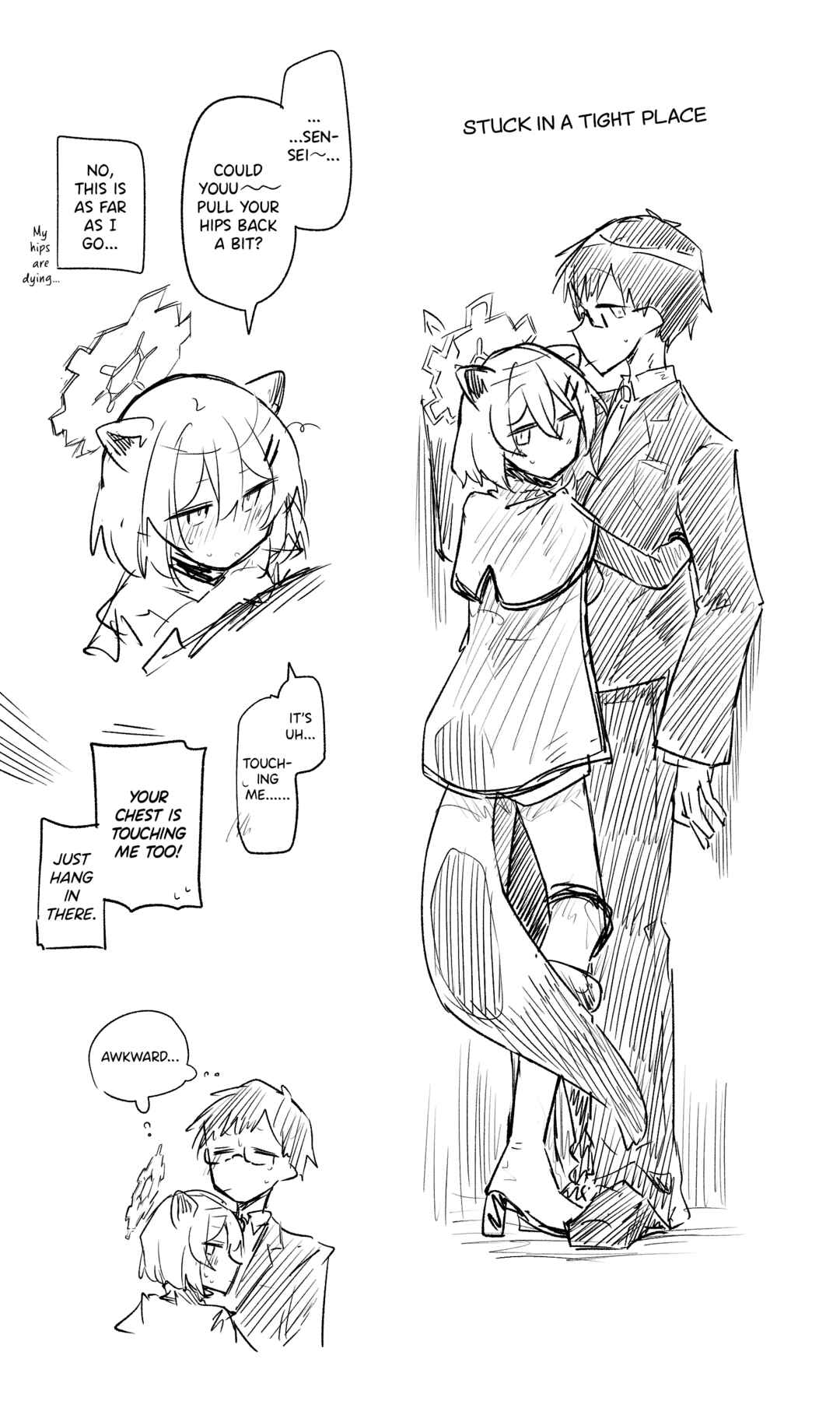 Page 1 Chapter 38 Blue Archive - nekkos Twitter/Pixiv Content (Doujinshi)