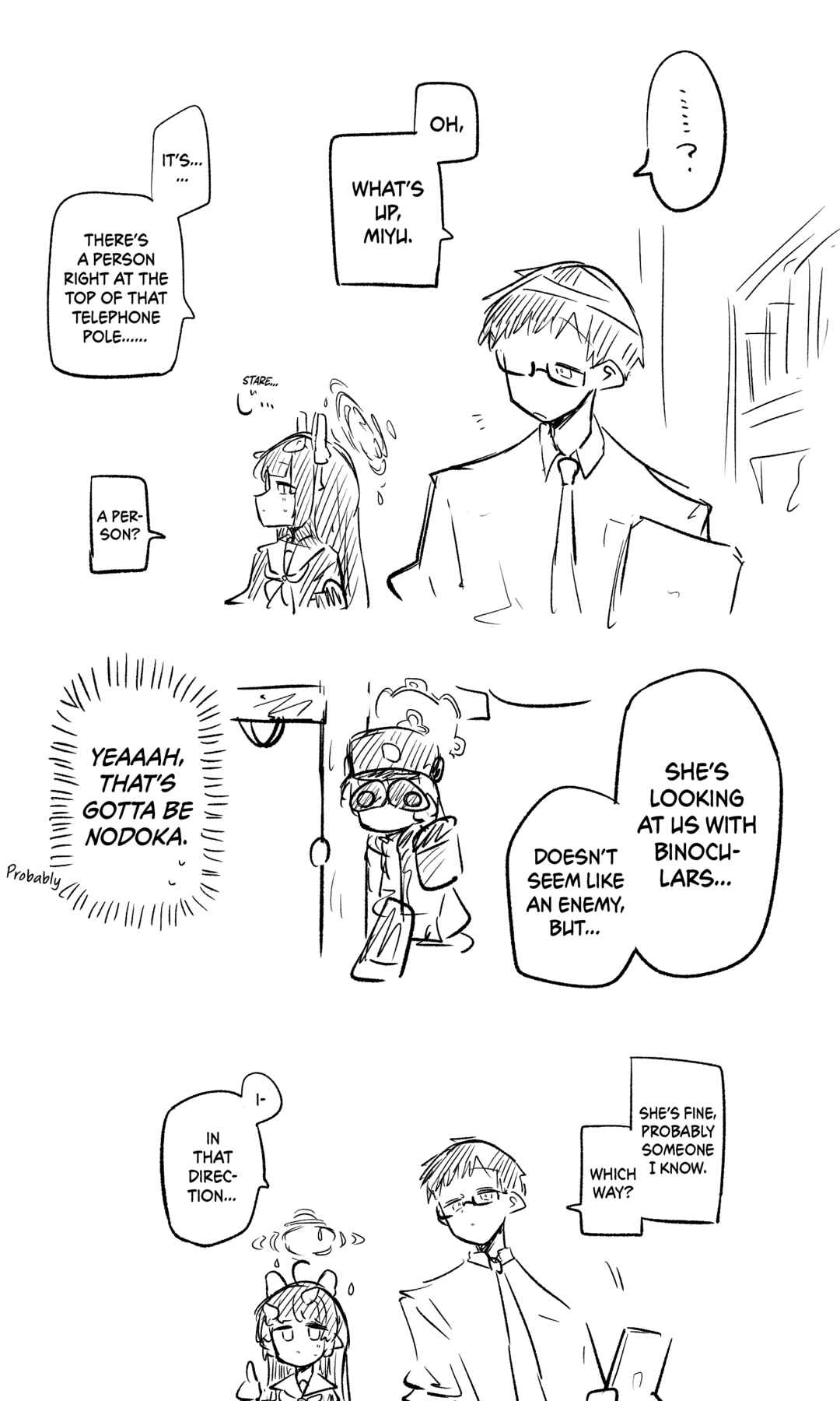 Page 1 Chapter 100 Blue Archive - nekkos Twitter/Pixiv Content (Doujinshi)