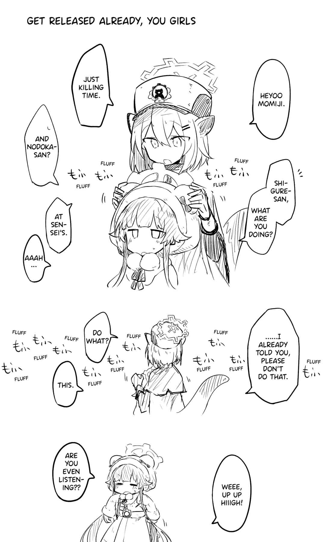 Page 3 Chapter 6 Blue Archive - nekkos Twitter/Pixiv Content (Doujinshi)