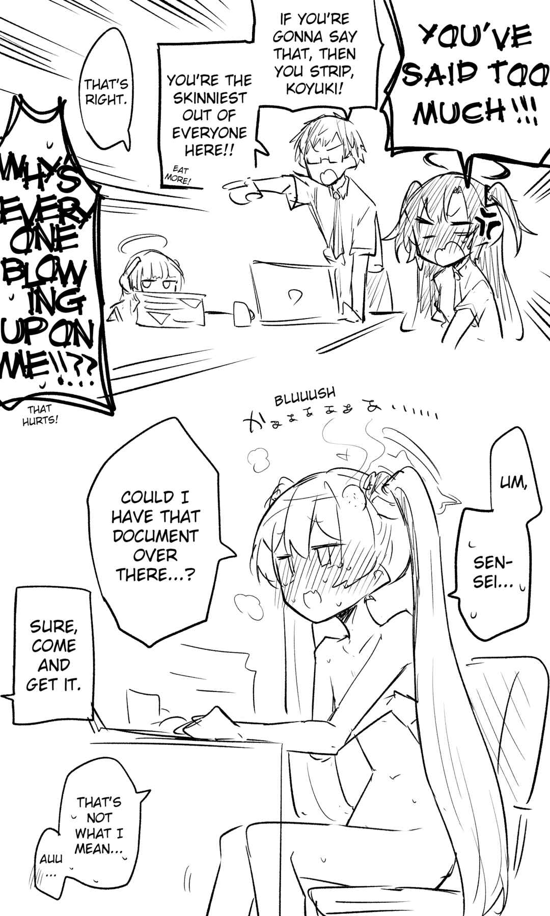 Page 3 Chapter 123 Blue Archive - nekkos Twitter/Pixiv Content (Doujinshi)