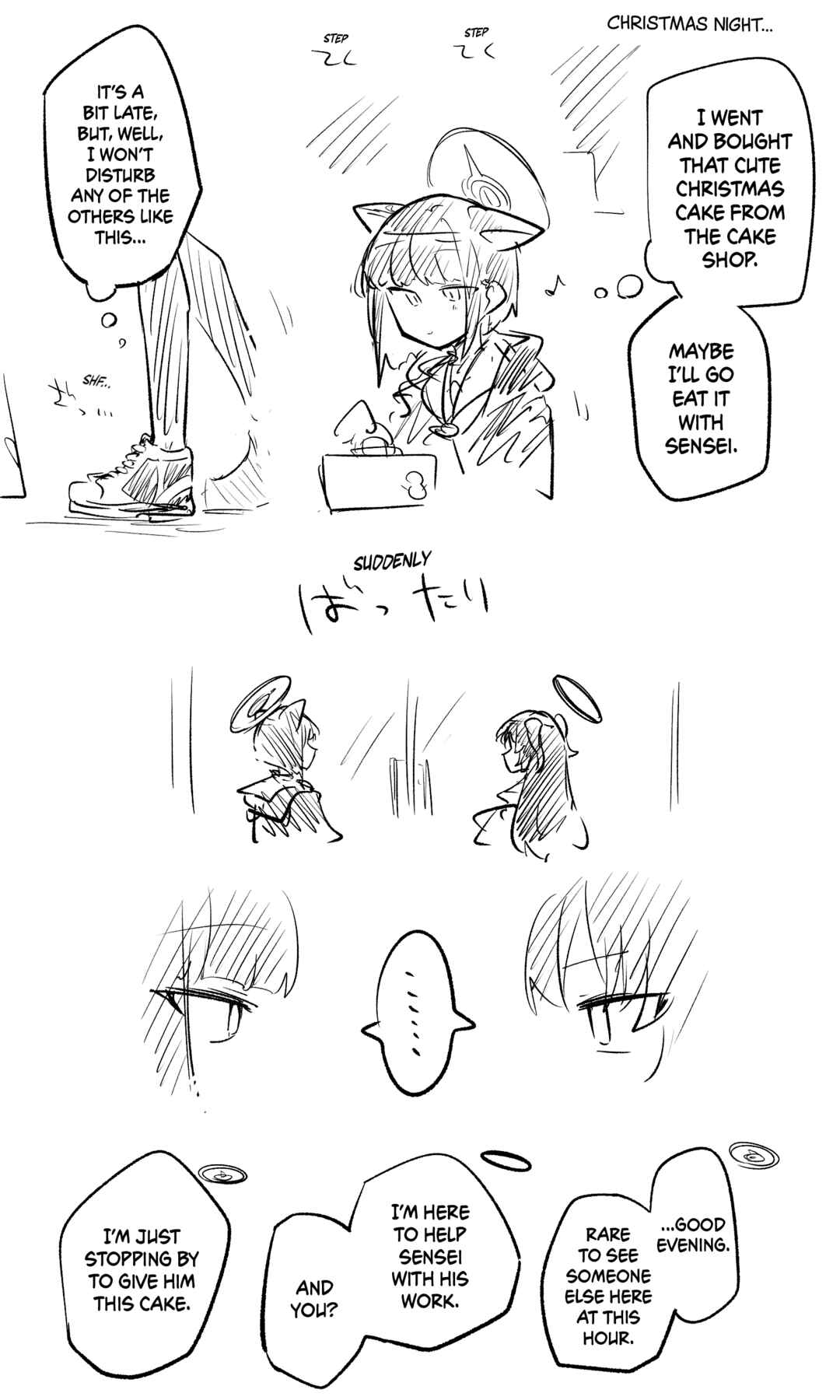 Page 1 Chapter 91 Blue Archive - nekkos Twitter/Pixiv Content (Doujinshi)