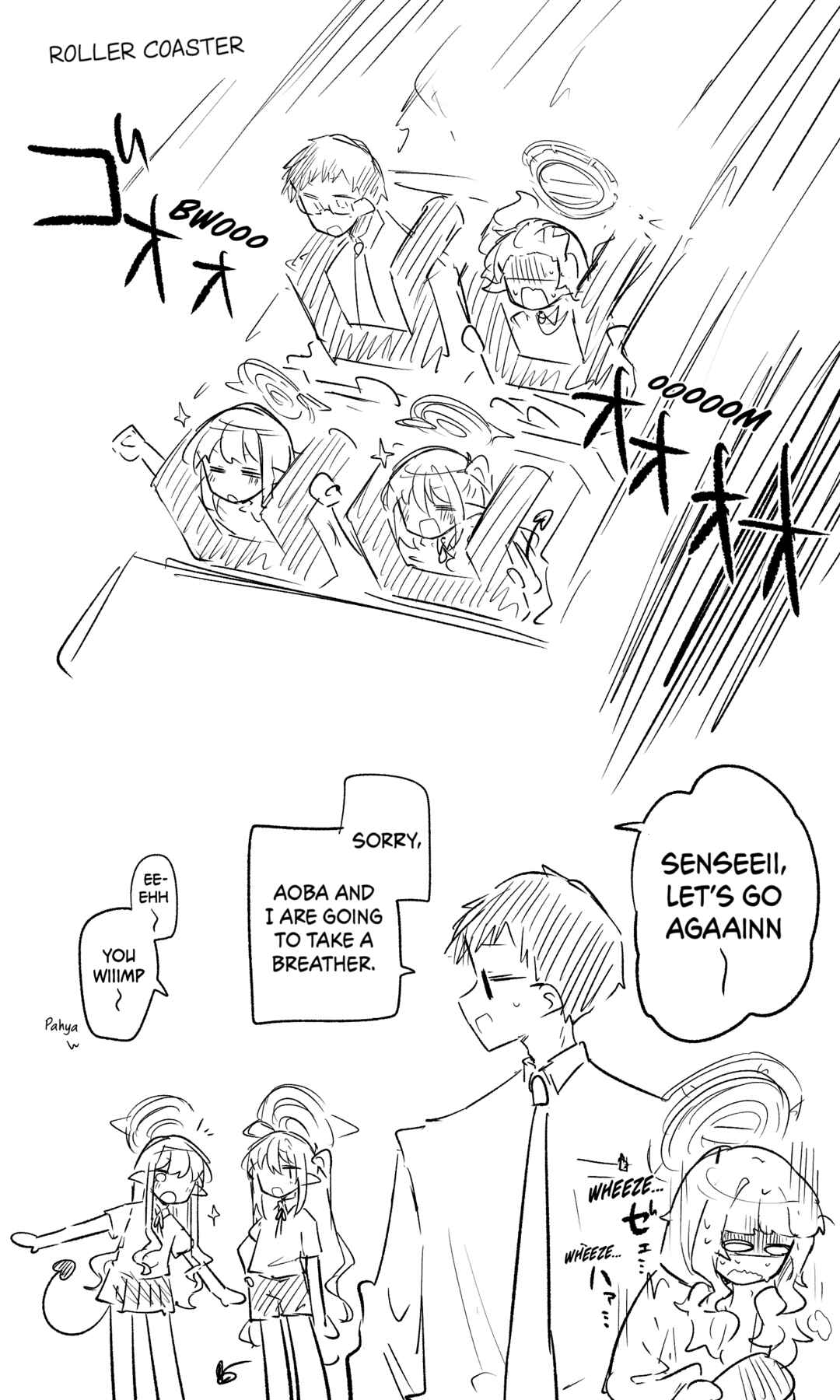 Page 3 Chapter 90 Blue Archive - nekkos Twitter/Pixiv Content (Doujinshi)