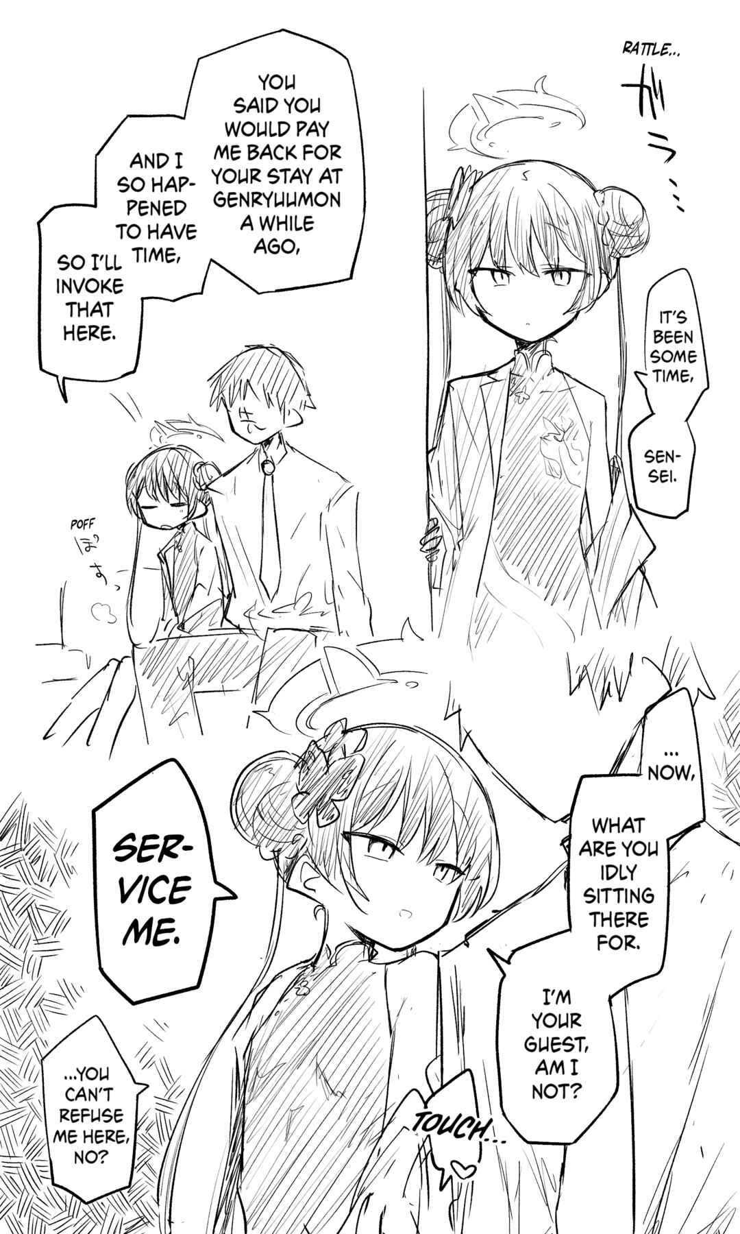 Page 1 Chapter 84 Blue Archive - nekkos Twitter/Pixiv Content (Doujinshi)