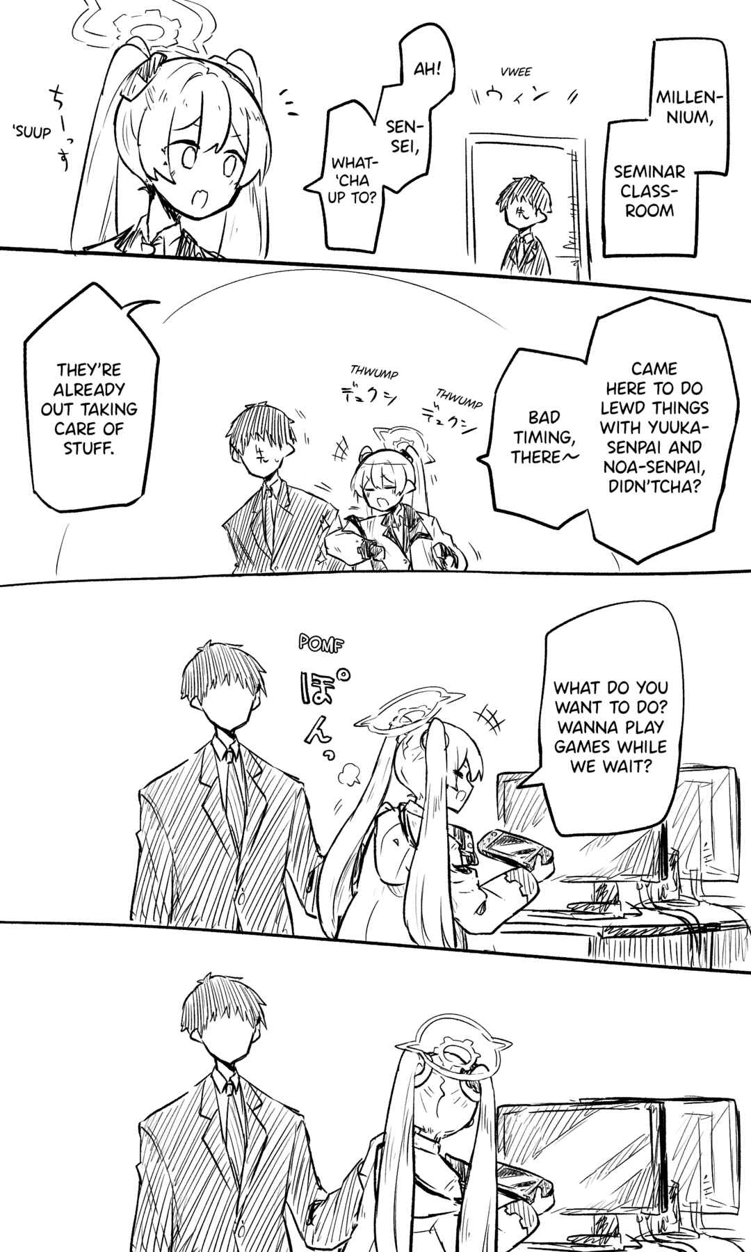 Page 1 Chapter 10 Blue Archive - nekkos Twitter/Pixiv Content (Doujinshi)