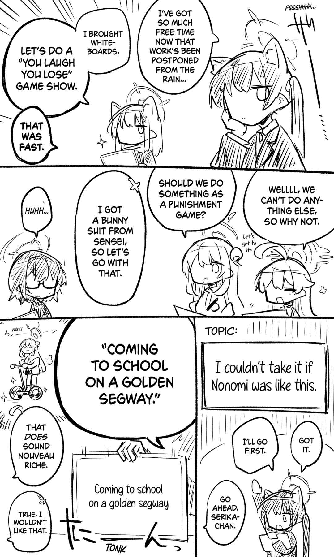 Page 1 Chapter 88 Blue Archive - nekkos Twitter/Pixiv Content (Doujinshi)