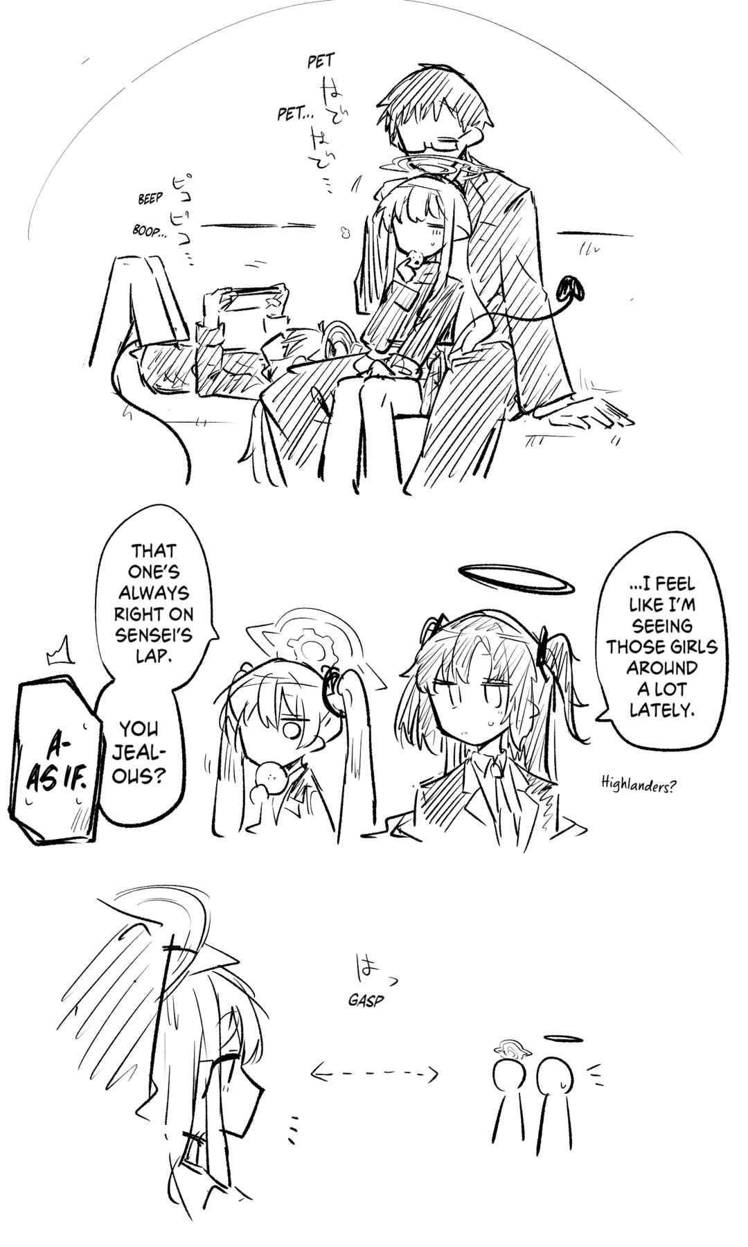 Page 1 Chapter 70 Blue Archive - nekkos Twitter/Pixiv Content (Doujinshi)