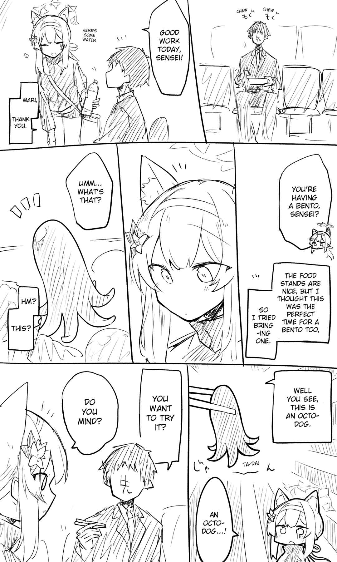 Page 1 Chapter 117 Blue Archive - nekkos Twitter/Pixiv Content (Doujinshi)