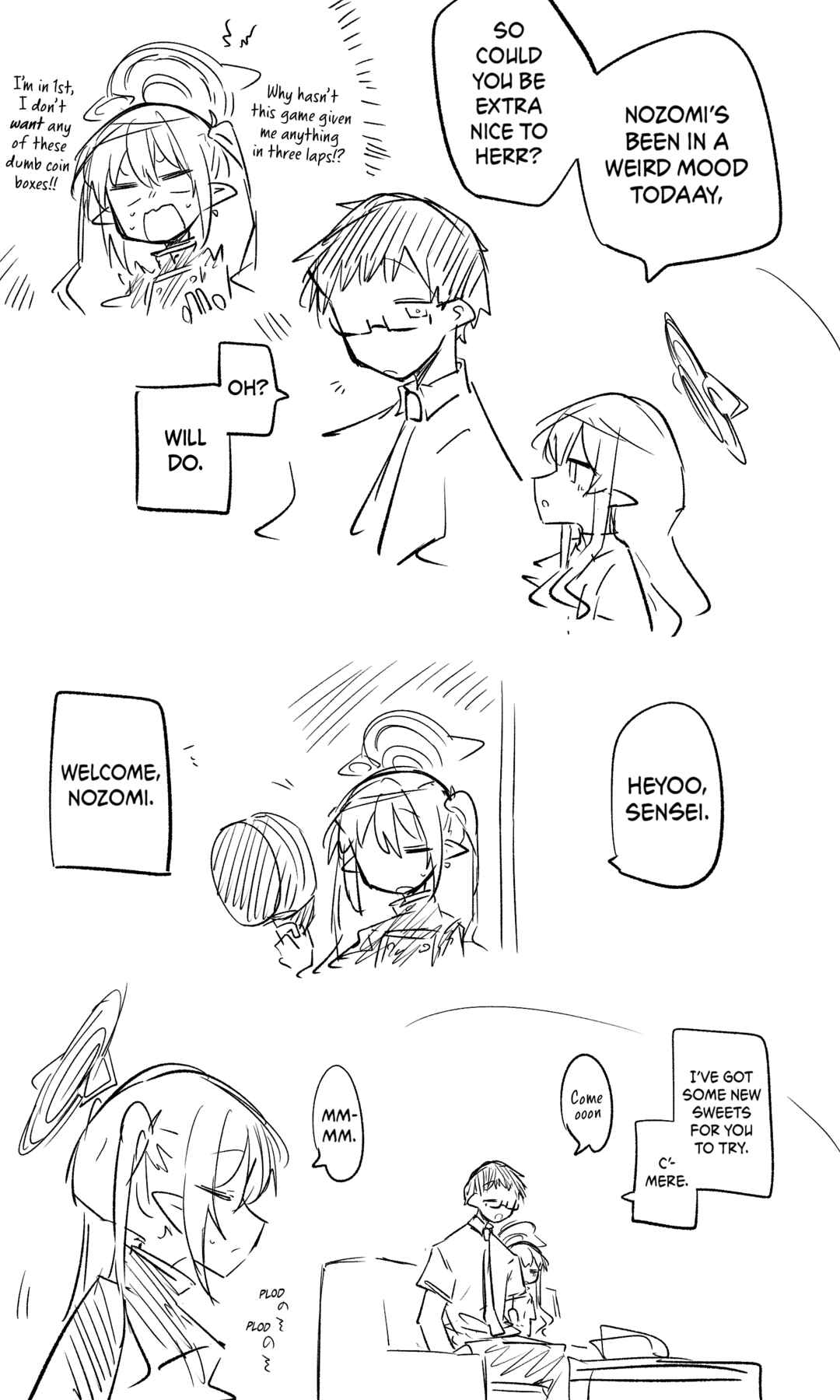 Page 1 Chapter 109 Blue Archive - nekkos Twitter/Pixiv Content (Doujinshi)