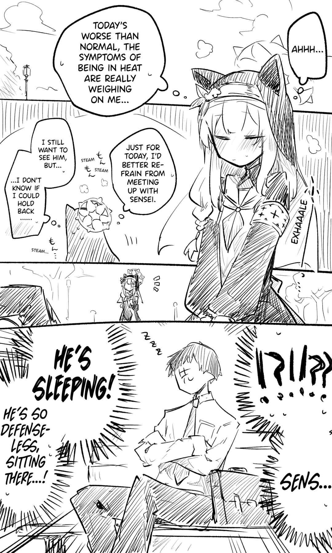 Page 1 Chapter 36 Blue Archive - nekkos Twitter/Pixiv Content (Doujinshi)