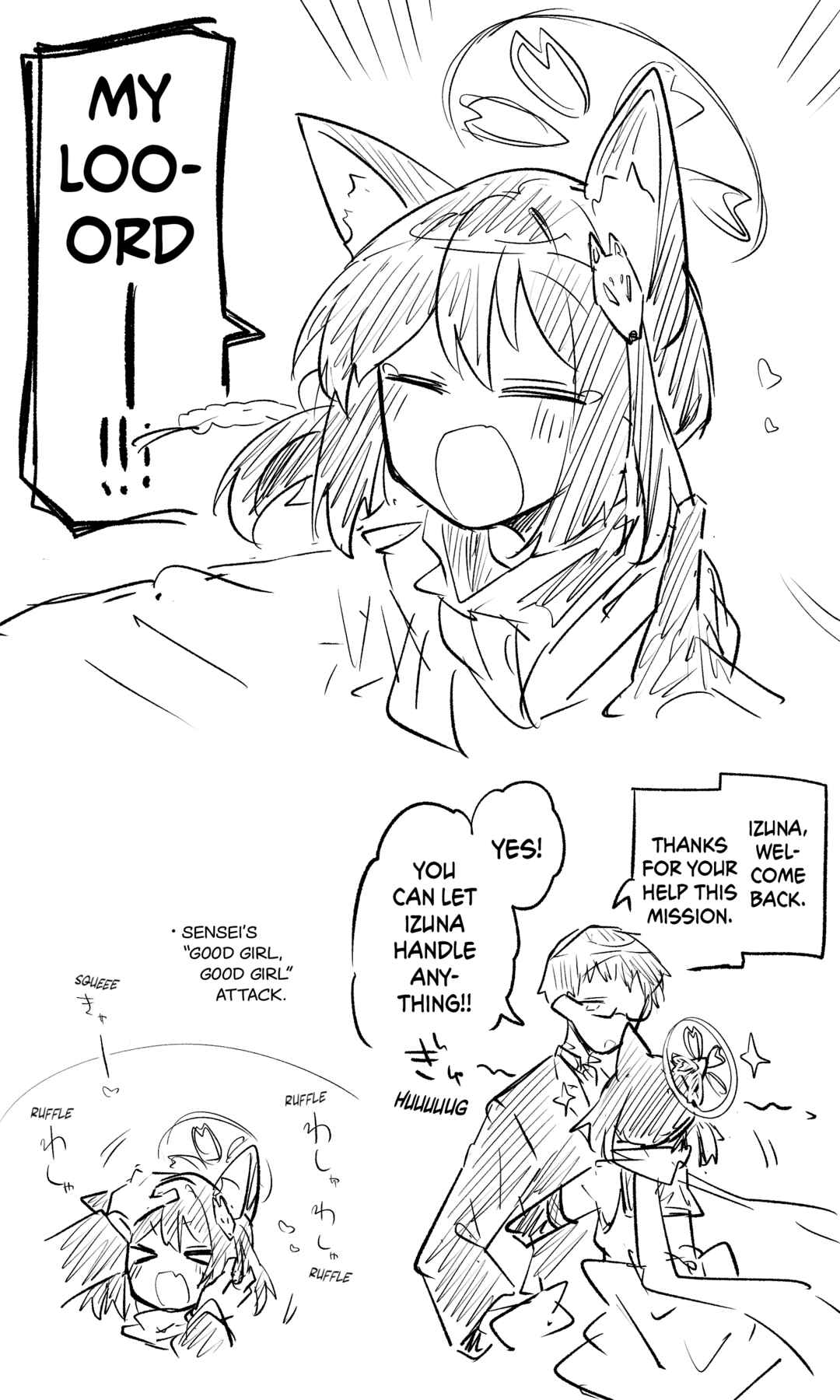 Page 1 Chapter 74 Blue Archive - nekkos Twitter/Pixiv Content (Doujinshi)
