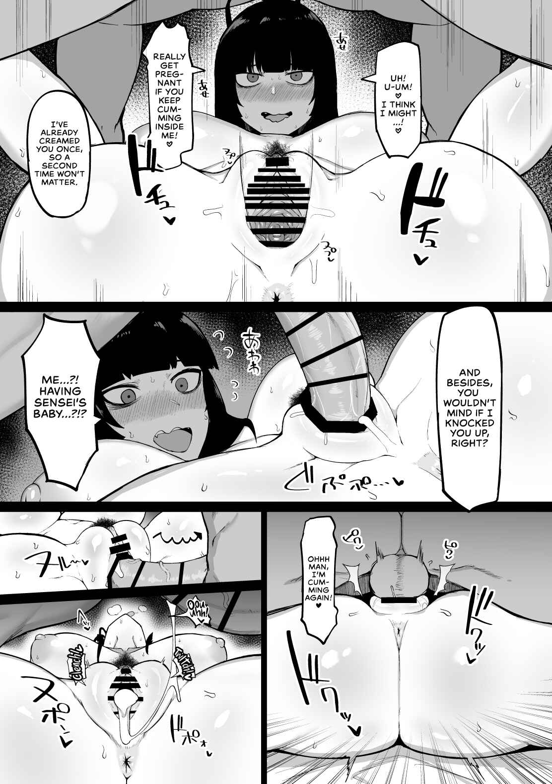 Page 9 Chapter Unknown_38f2 Blue Archive - Tsurugi is Super Cute!