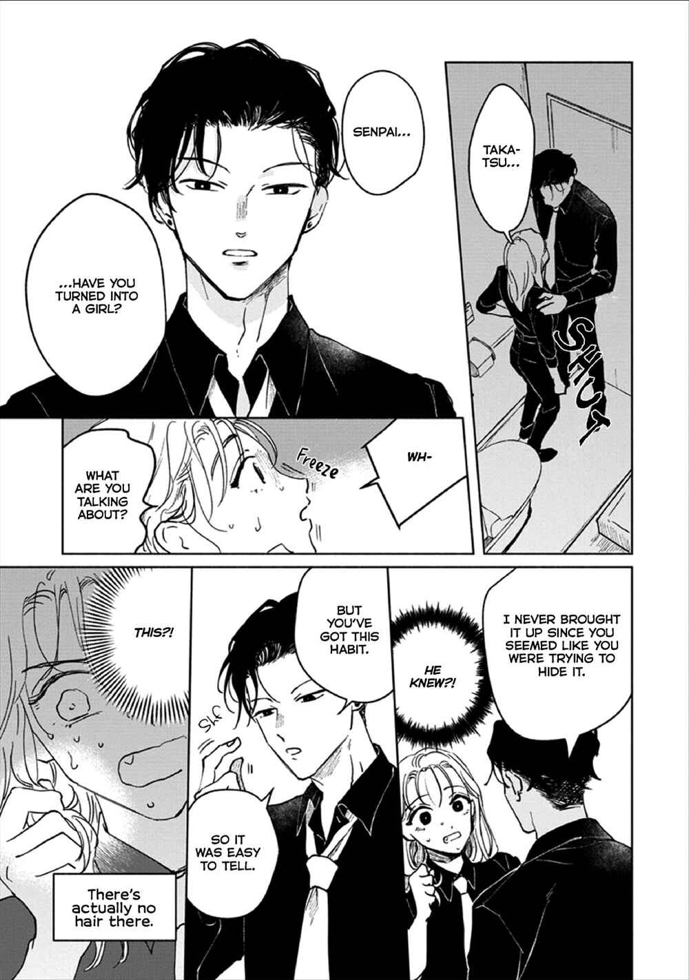 Page 19 Chapter 3 Kobayashi-senpai wa Onnanoko de Shitai
