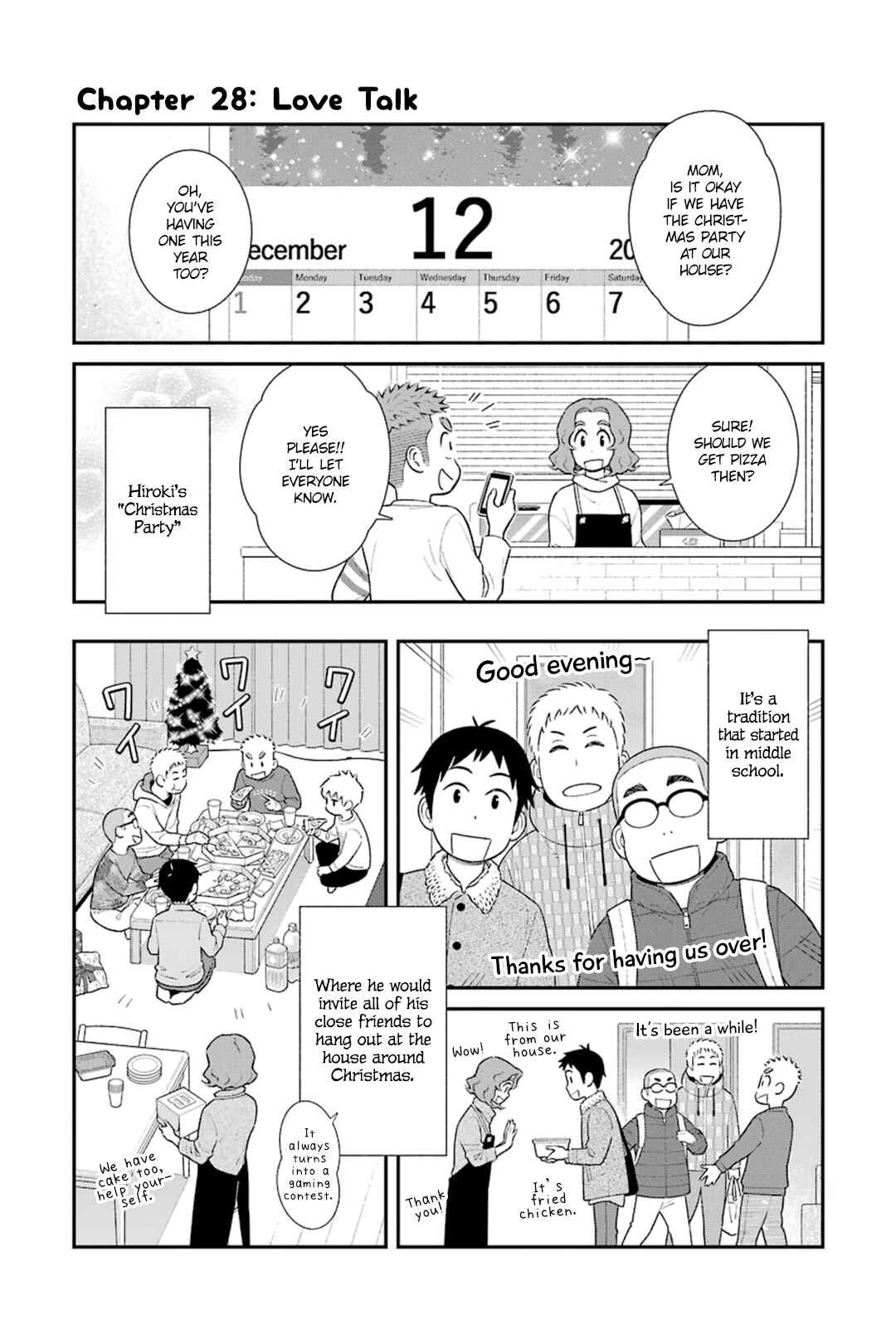 Page 1 Chapter 28 Uchi no Musuko wa Tabun Gay