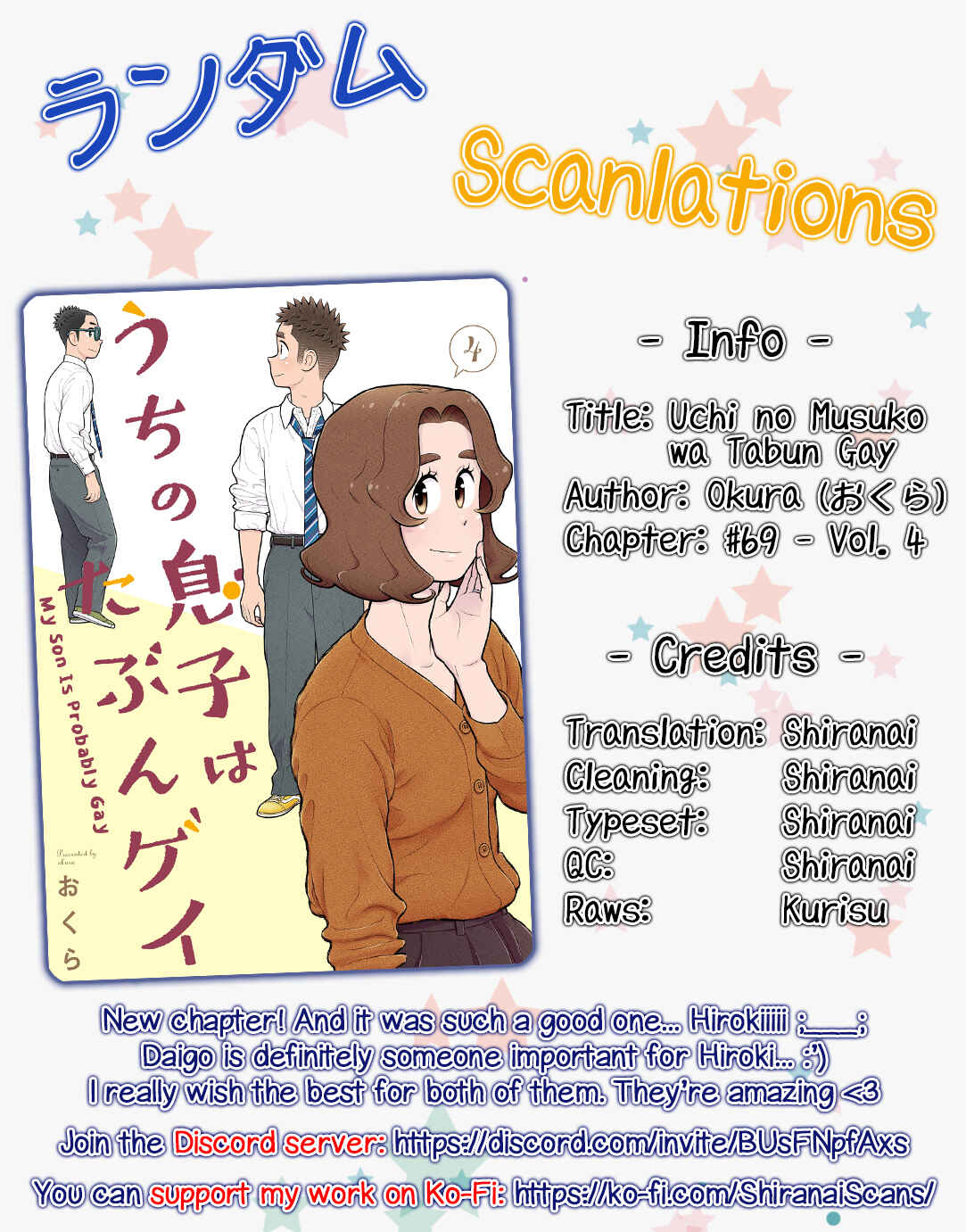 Page 6 Chapter 69 Uchi no Musuko wa Tabun Gay