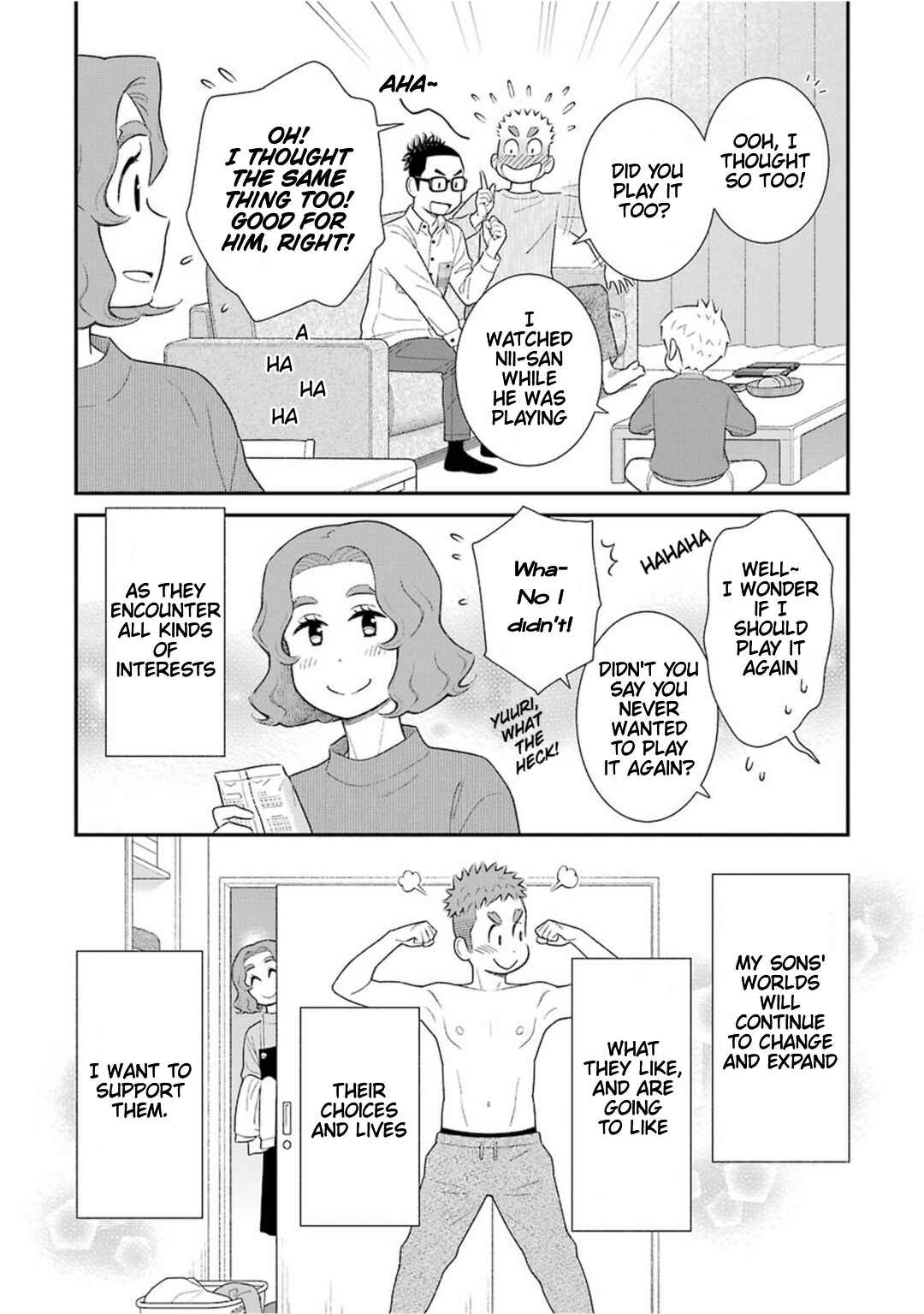 Page 4 Chapter 42 Uchi no Musuko wa Tabun Gay