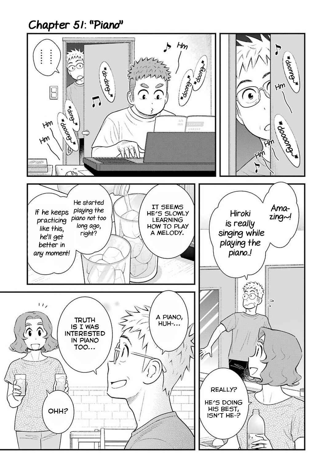 Page 1 Chapter 51 Uchi no Musuko wa Tabun Gay